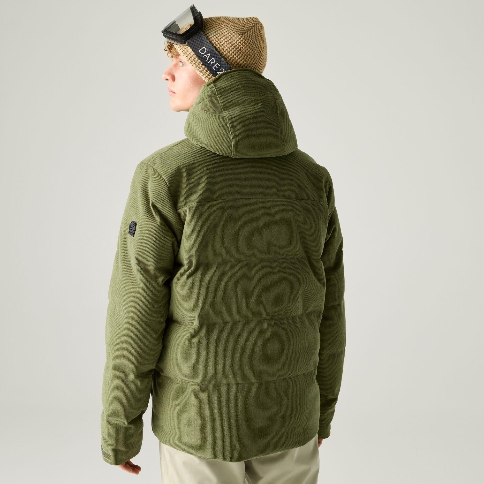 Martini Olive - Dare 2b - Mens Corded Ski Jacket - 2