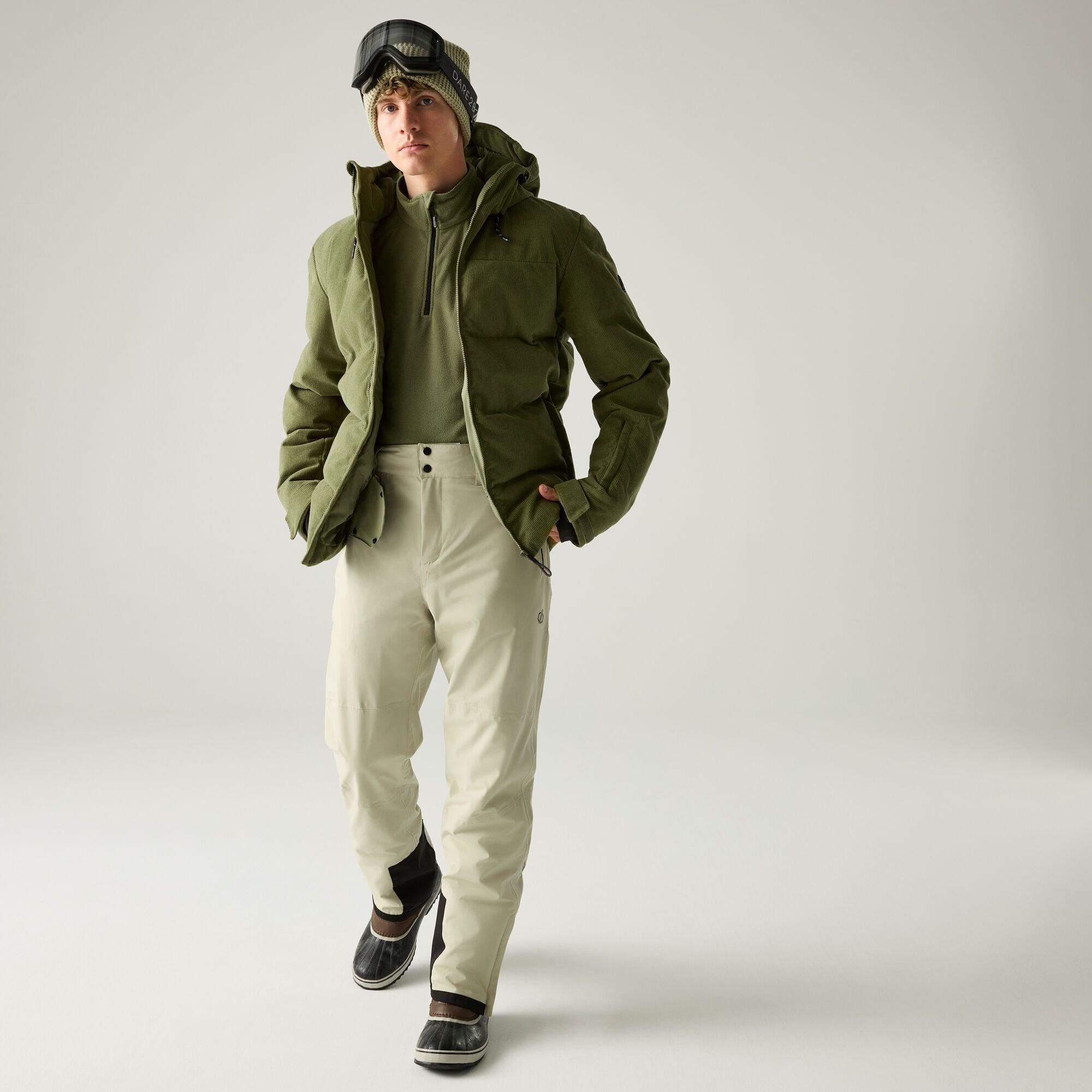 Martini Olive - Dare 2b - Mens Corded Ski Jacket - 3