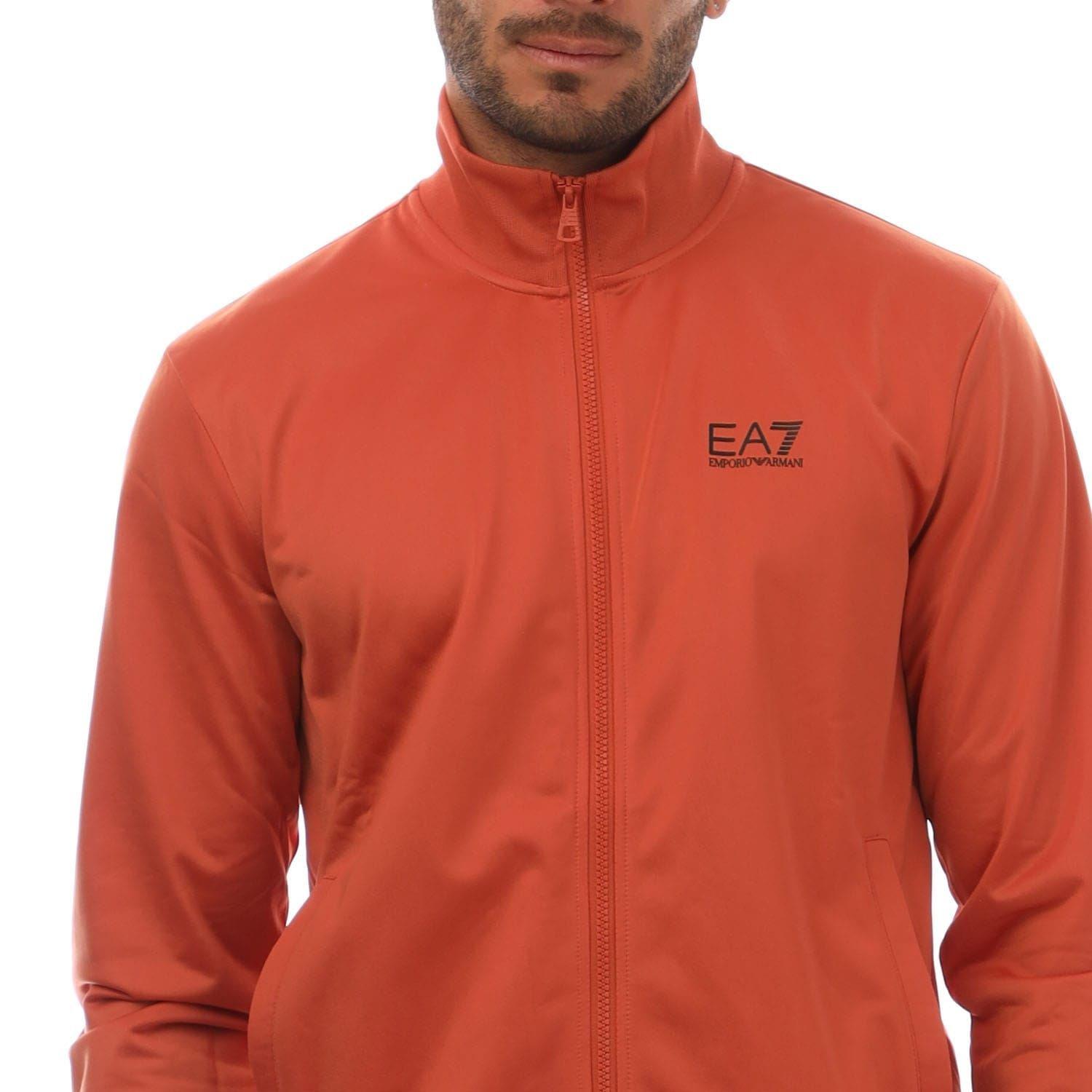 Orange - EA7 - Logo Tracksuit - 3
