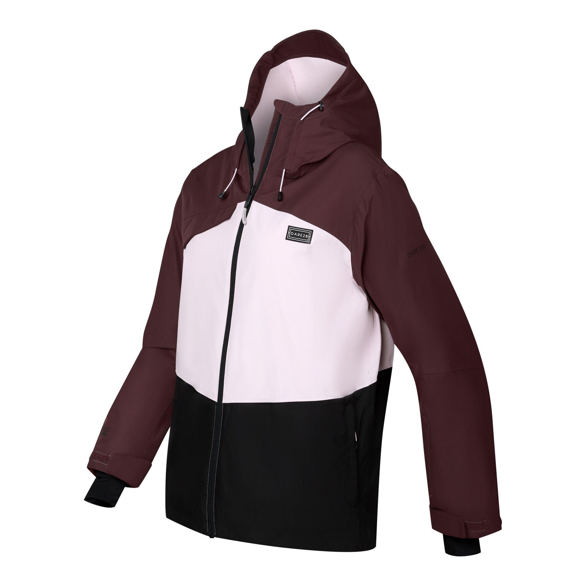 Huckleberry/Pin - Dare 2b - Womens Powder Ski Jacket - 11