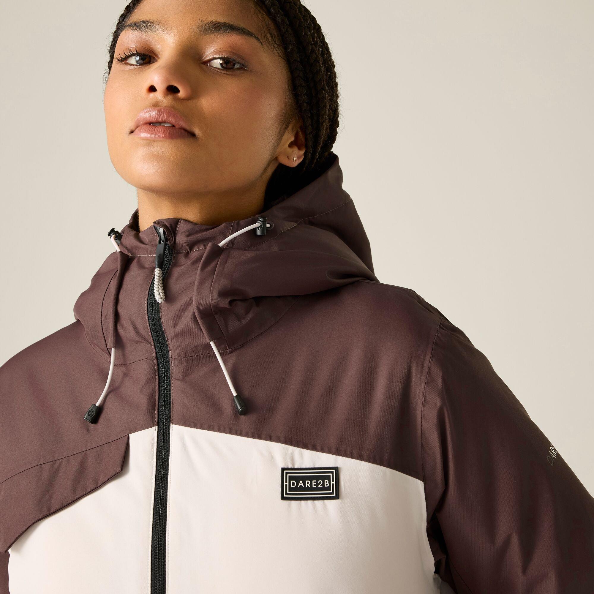 Huckleberry/Pin - Dare 2b - Womens Powder Ski Jacket - 5
