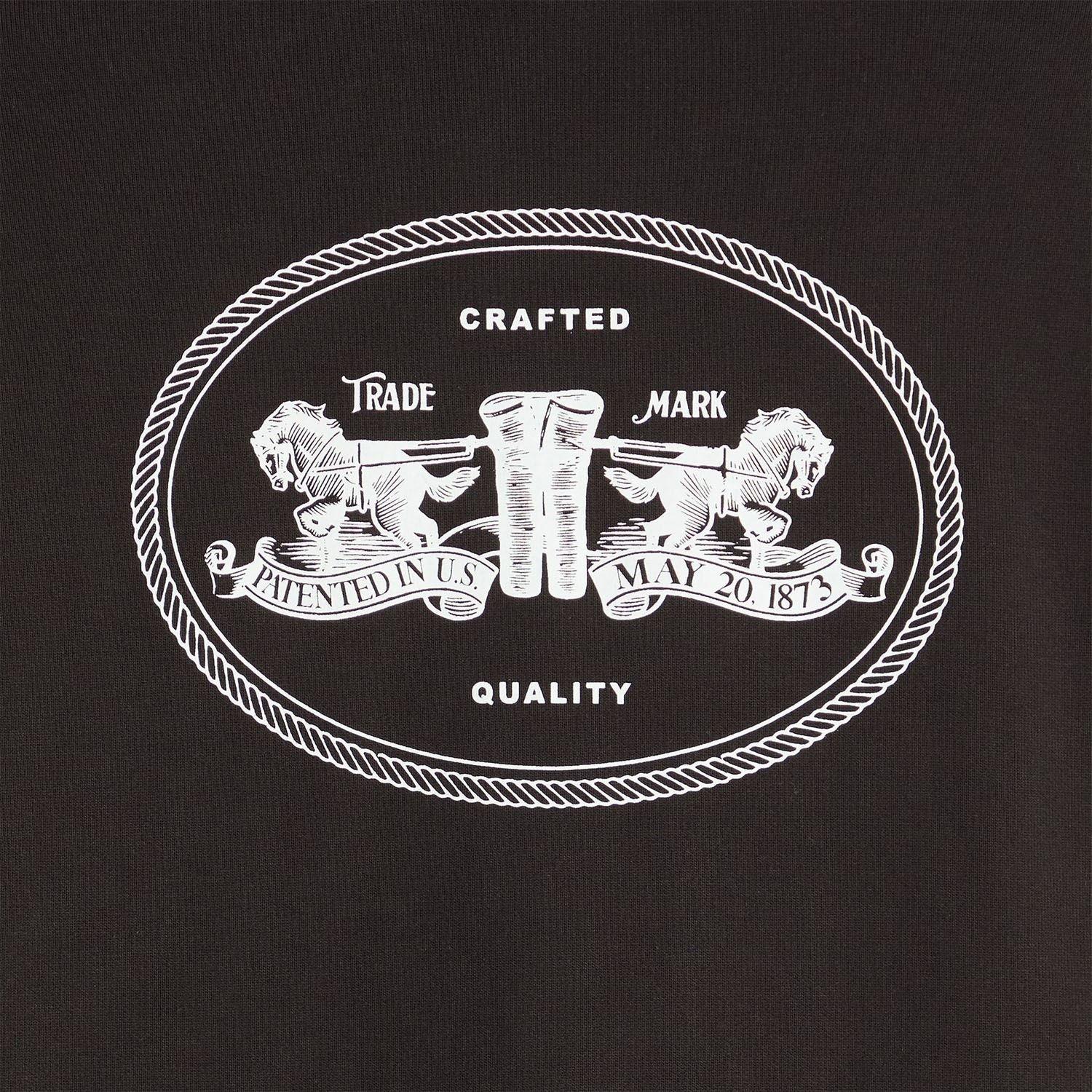 Black - Levis - Relaxed Batwing Hoody - 5