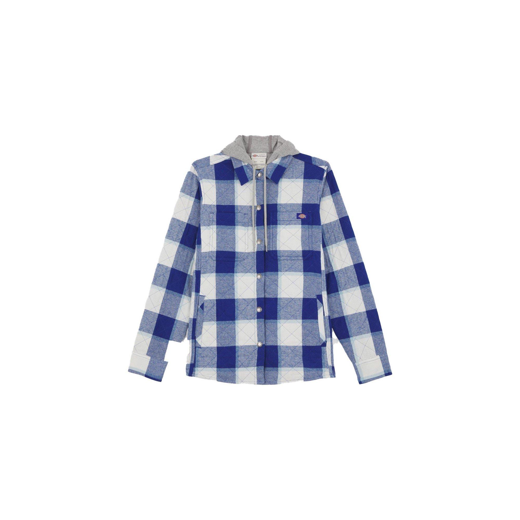 Surf Blue - Dickies - Flannel Shirt Jacket - 1