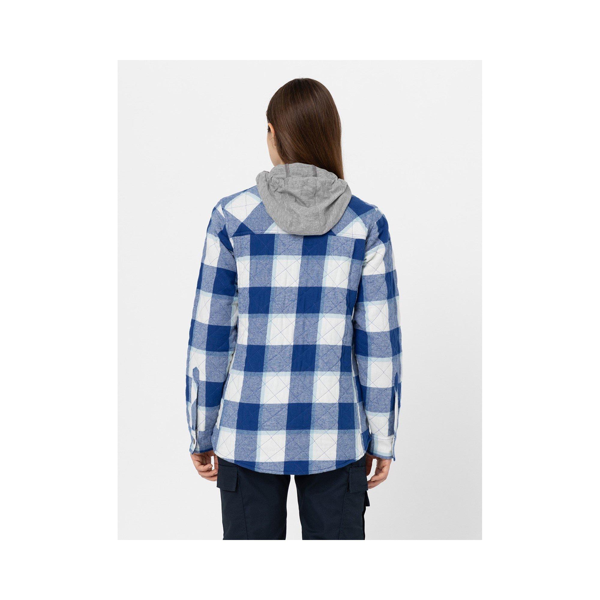 Surf Blue - Dickies - Flannel Shirt Jacket - 5