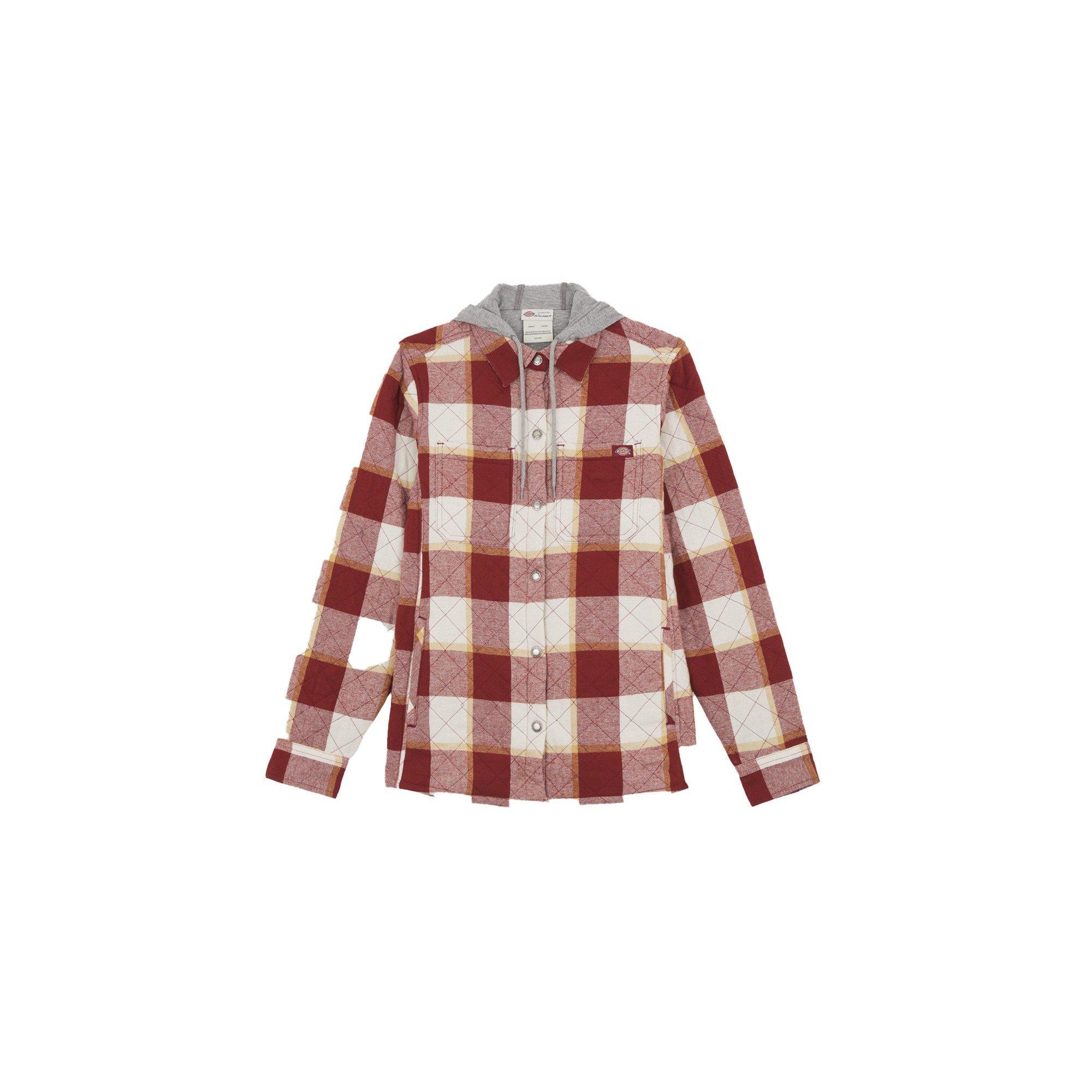 Fired Brick - Dickies - Flannel Shirt Jacket - 1