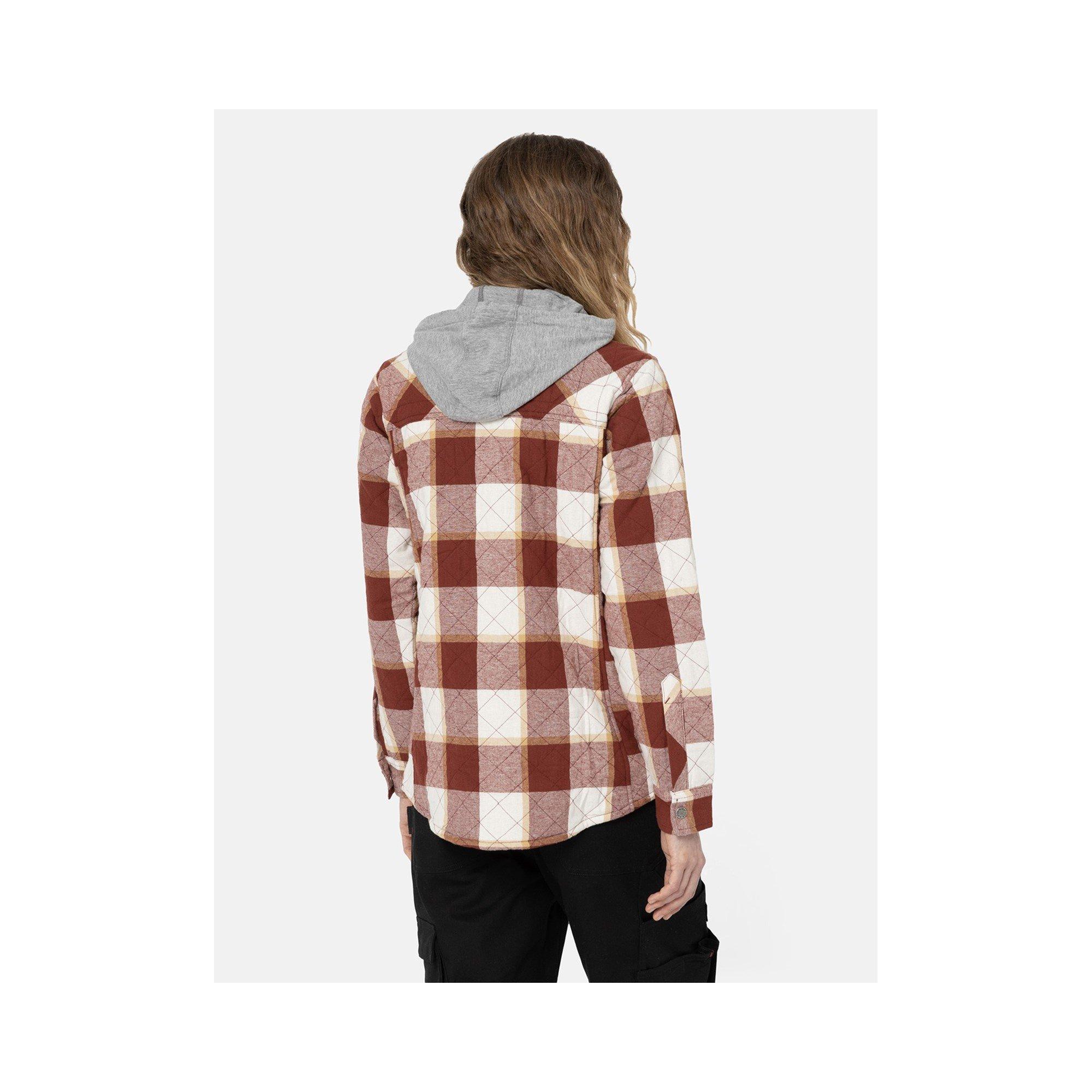 Fired Brick - Dickies - Flannel Shirt Jacket - 5