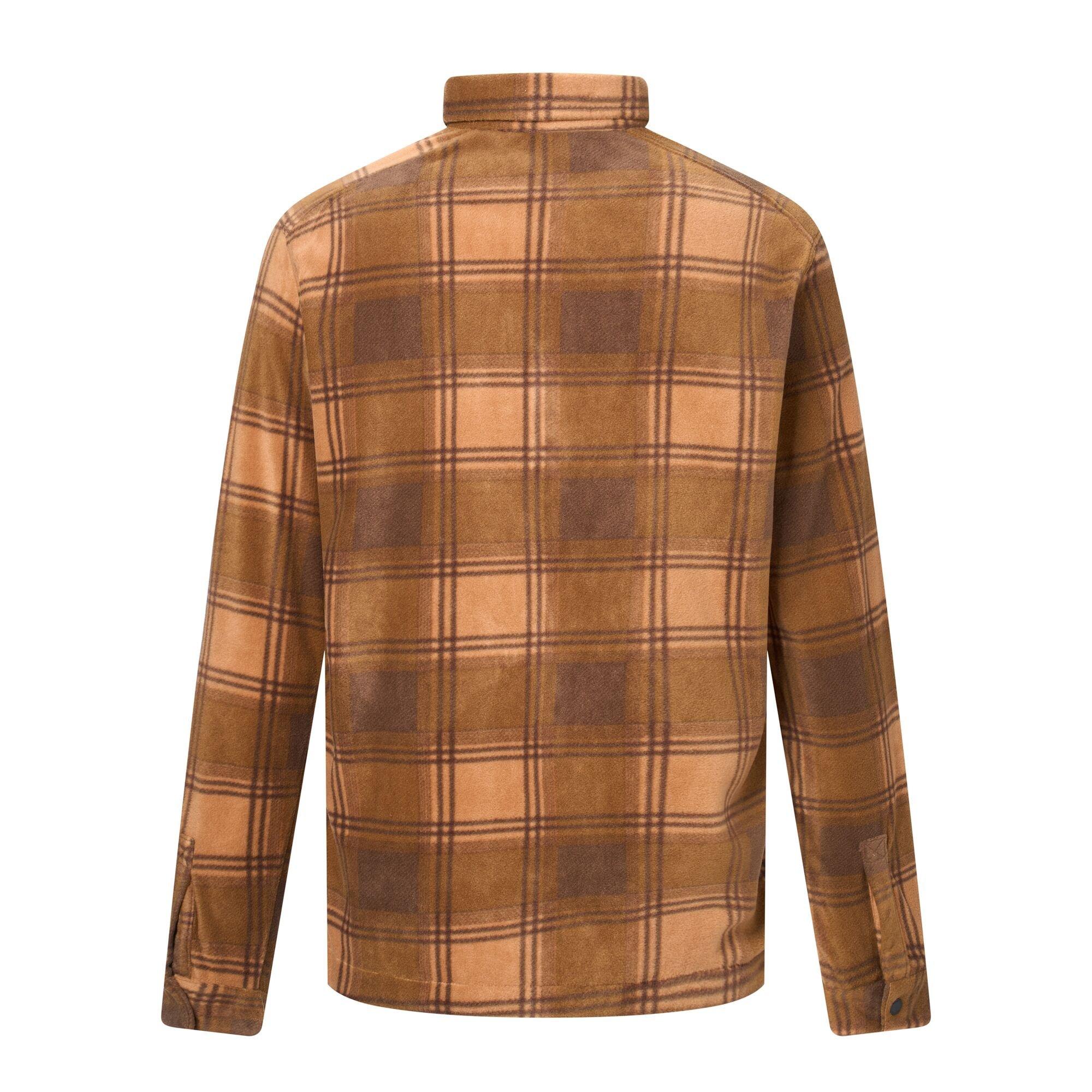 Rich Tan/Ground - Regatta - Mens Frankie Fleece Shirt - 9