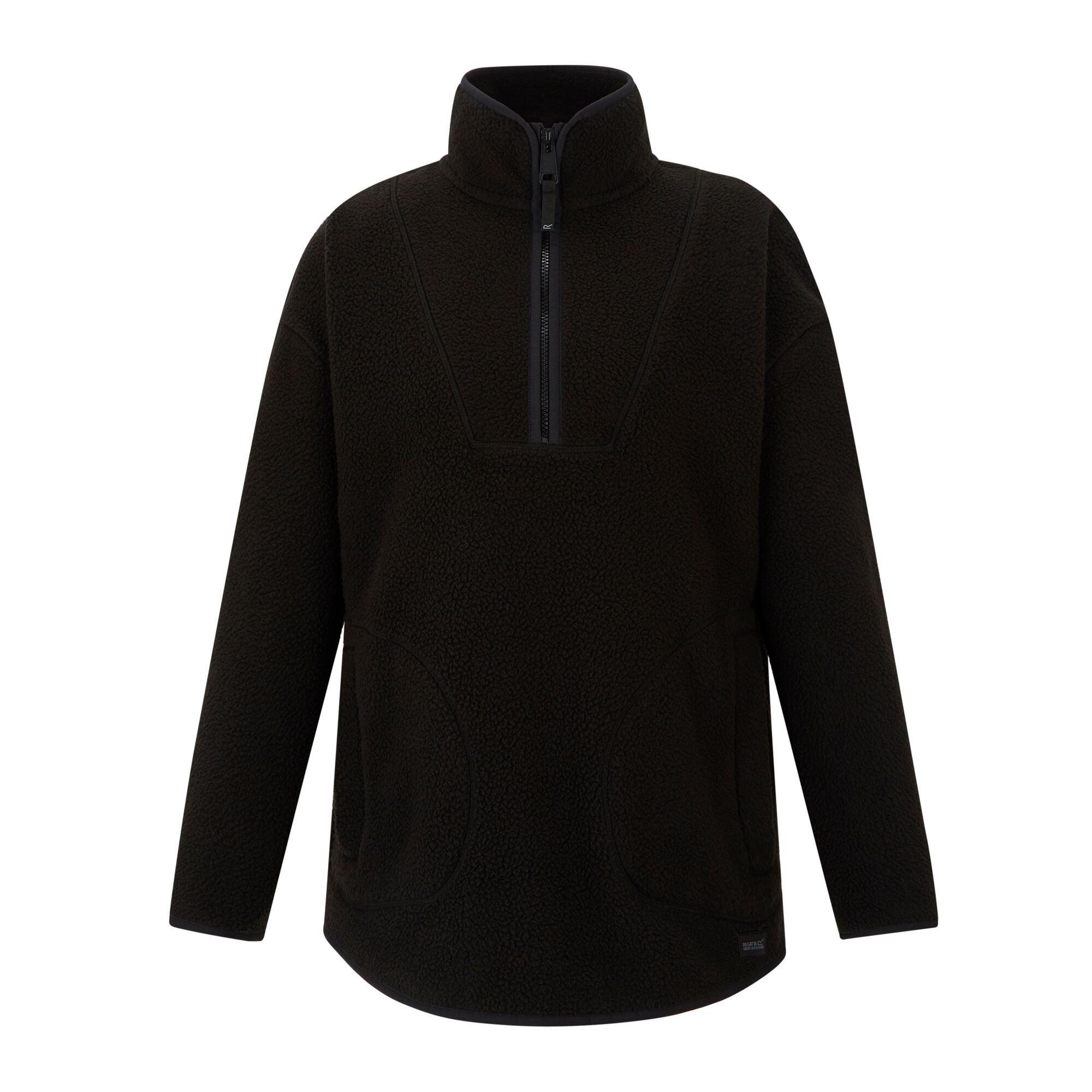 Black - Regatta - Womens Frankie Borg Longline Fleece - 13