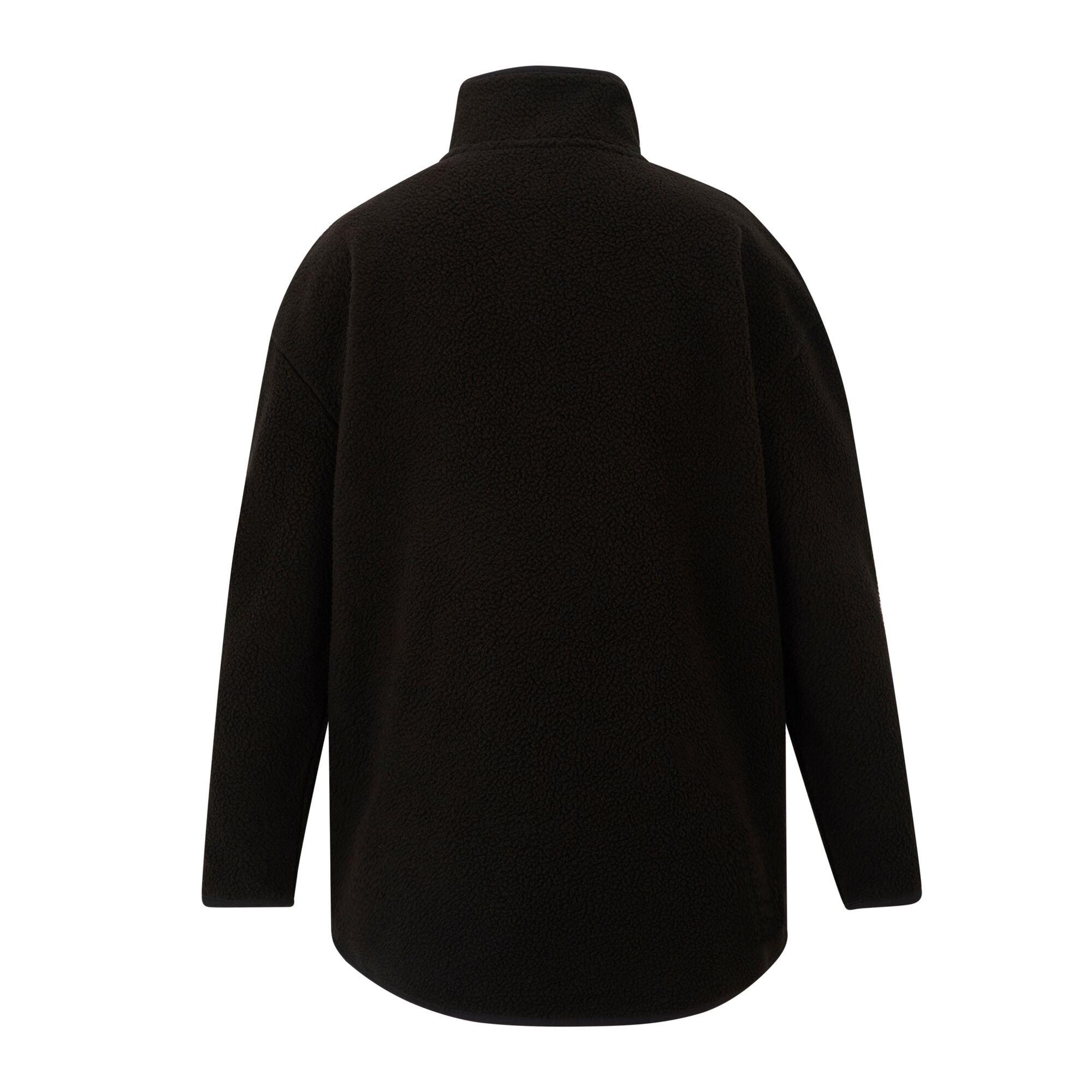 Black - Regatta - Womens Frankie Borg Longline Fleece - 14