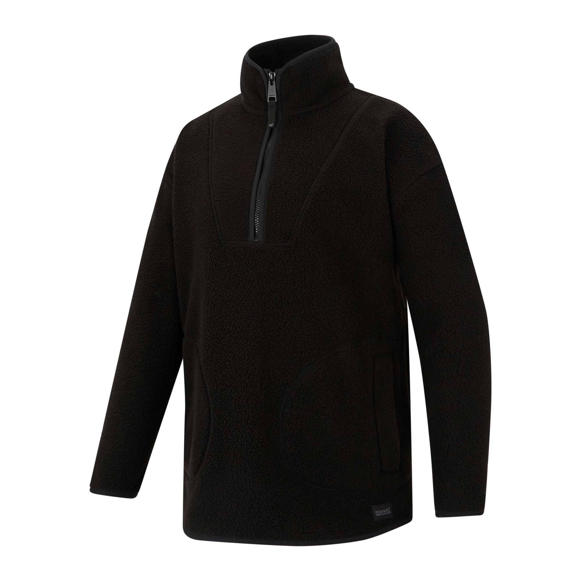 Black - Regatta - Womens Frankie Borg Longline Fleece - 15