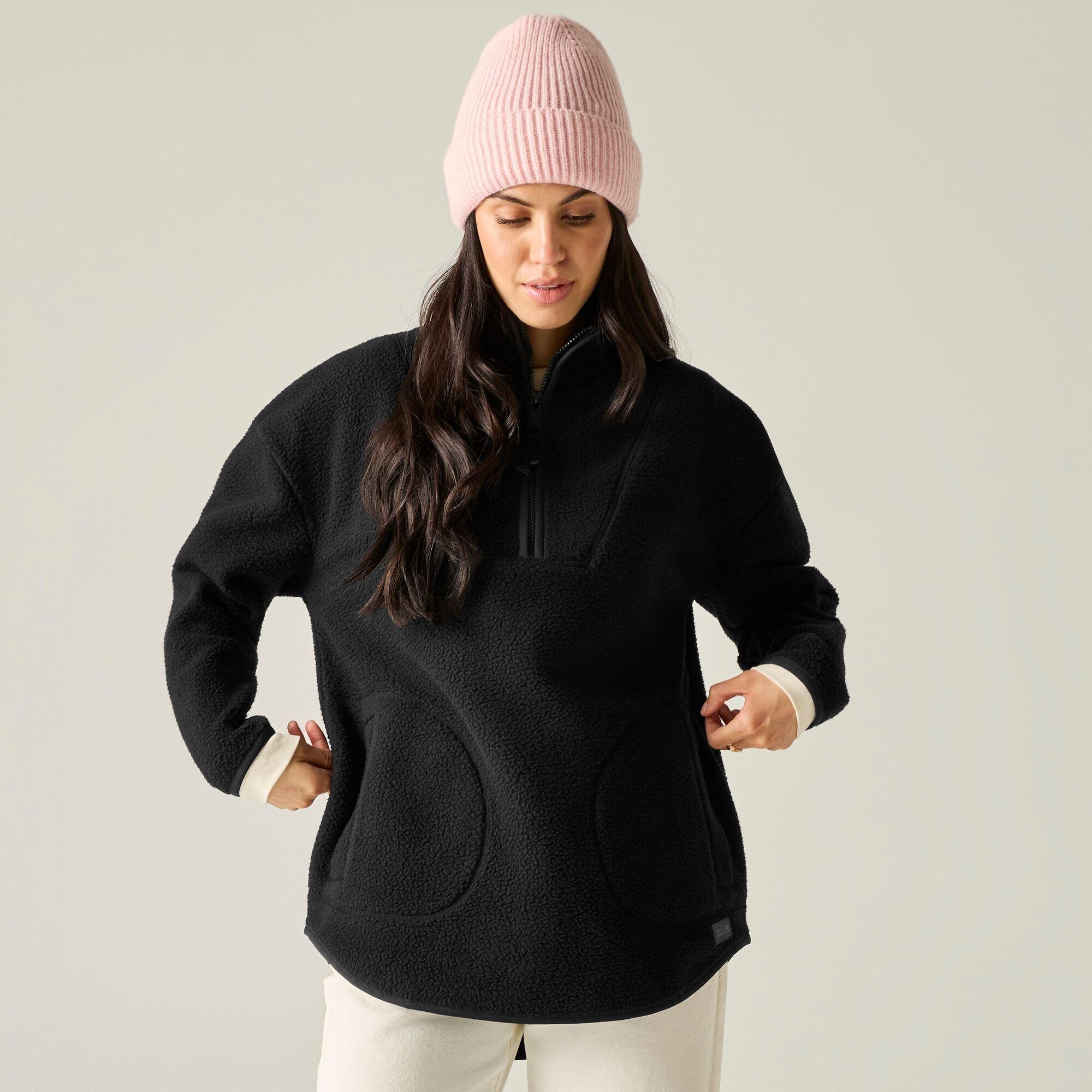 Black - Regatta - Womens Frankie Borg Longline Fleece - 6