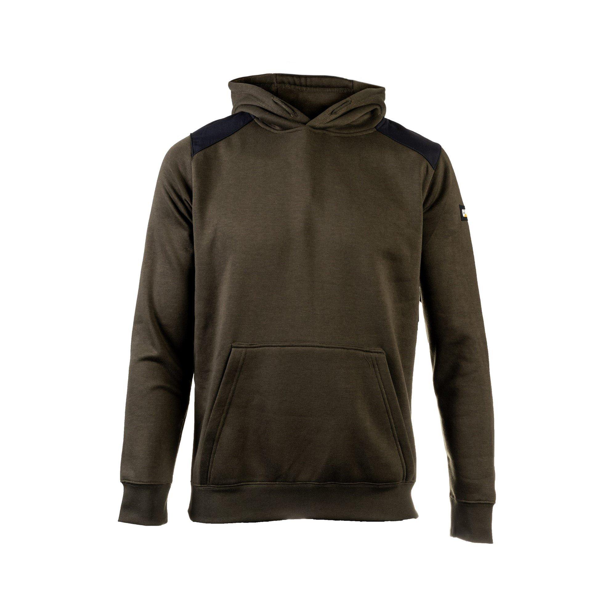 Army Moss - Caterpillar - Essentials Hooded Sweatshirt - 5