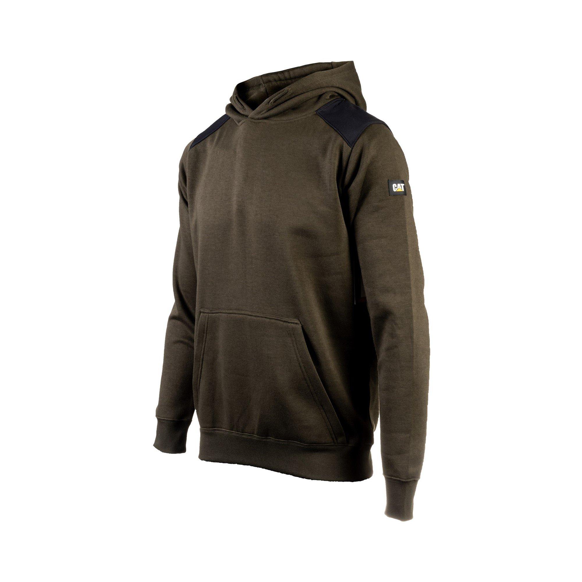 Army Moss - Caterpillar - Essentials Hooded Sweatshirt - 6
