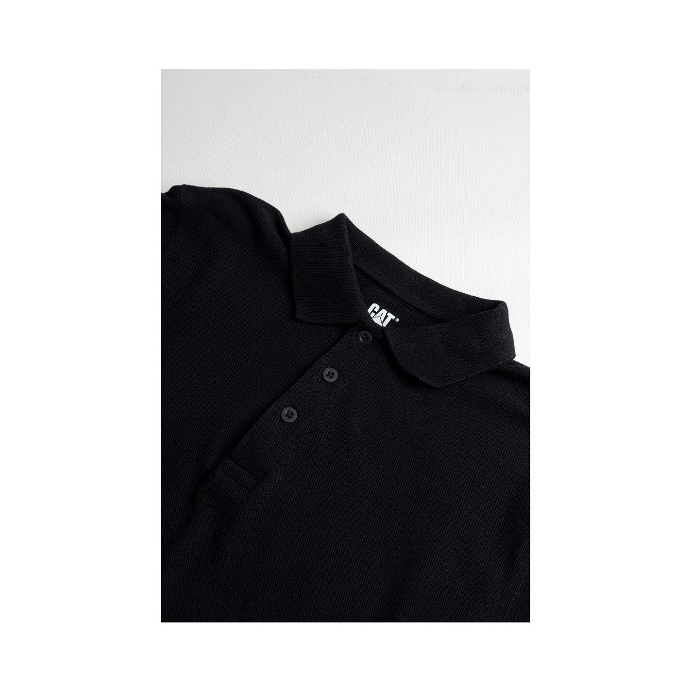 Black - Caterpillar - Essentials Polo Shirt - 5