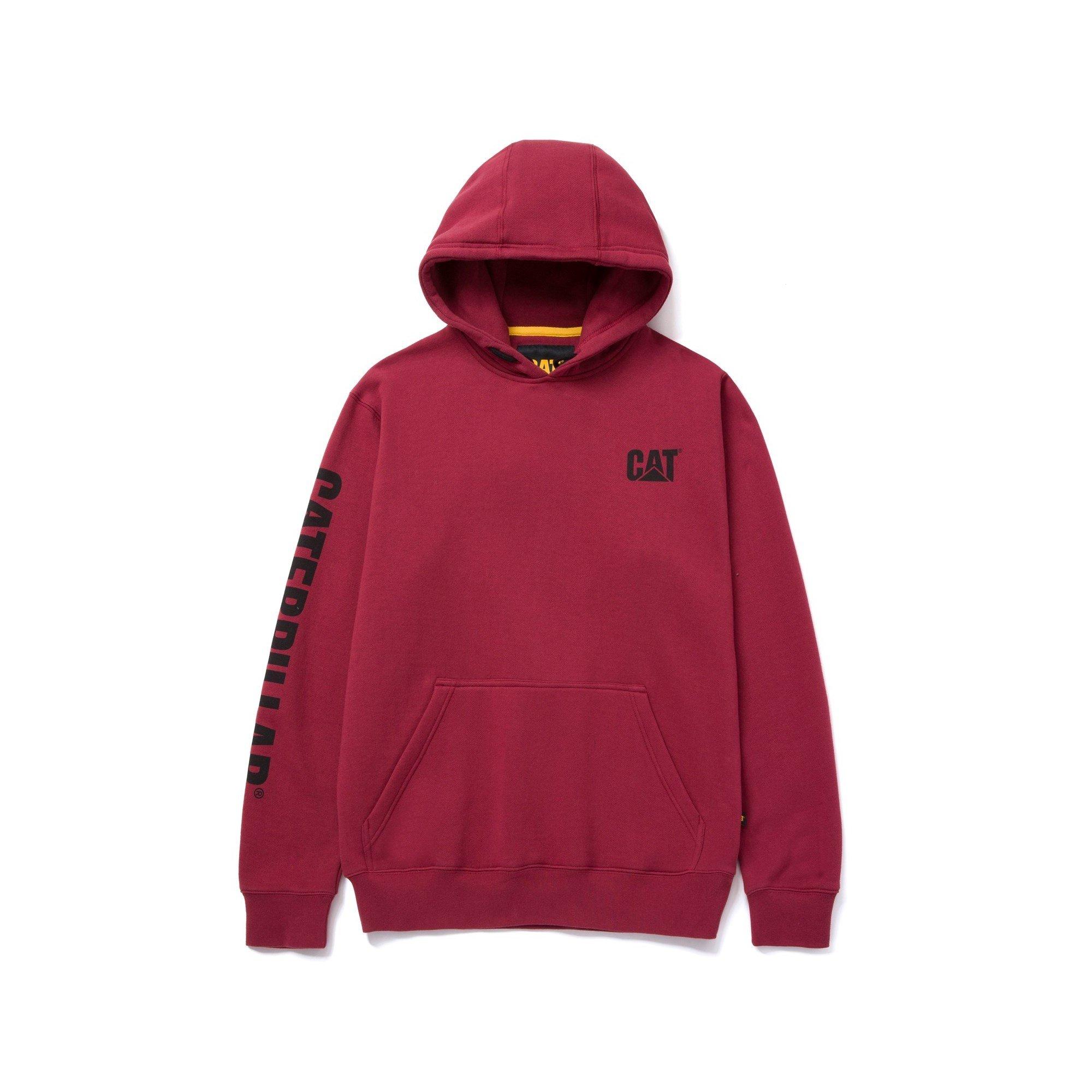 Brick - Caterpillar - Trademark Banner Hooded Sweatshirt - 1