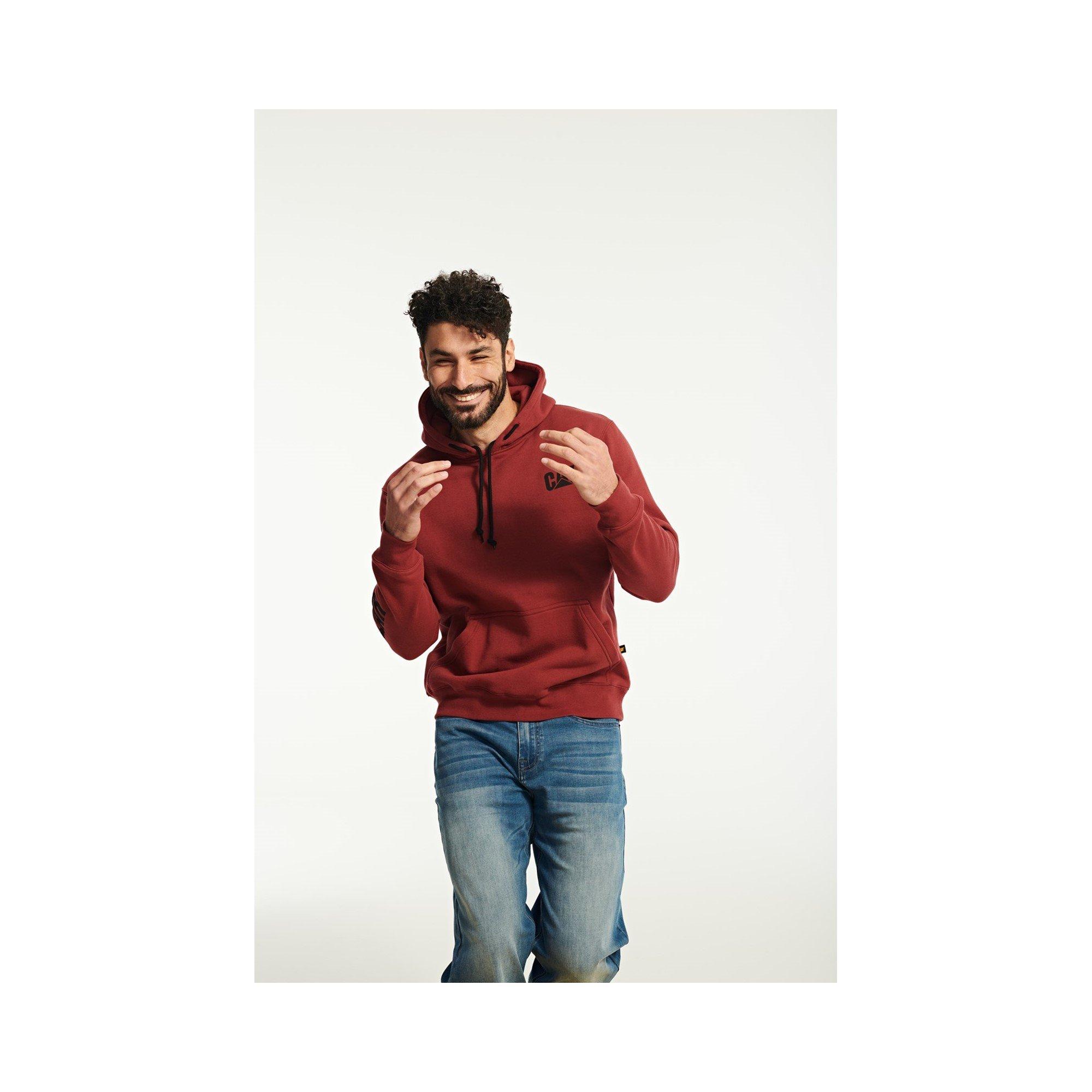 Brick - Caterpillar - Trademark Banner Hooded Sweatshirt - 2