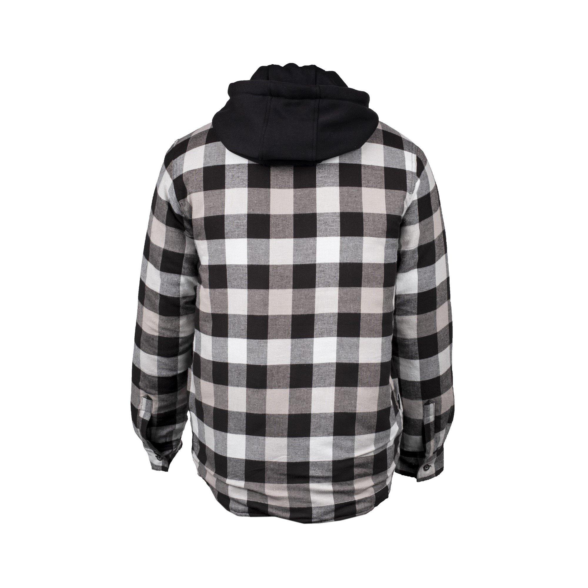 Grey - Hard Yakka - Quilted Flannel Shacket - 2