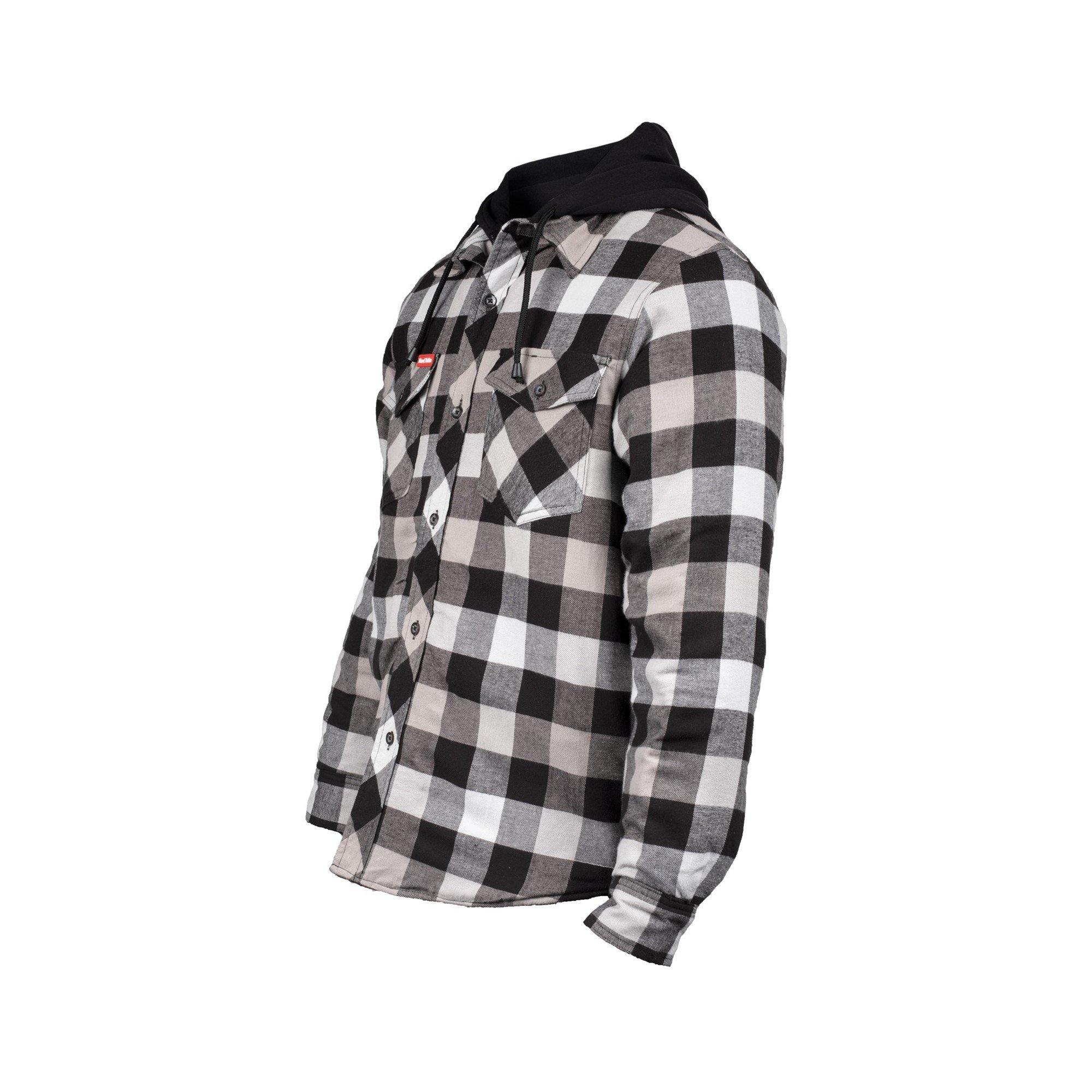 Grey - Hard Yakka - Quilted Flannel Shacket - 3