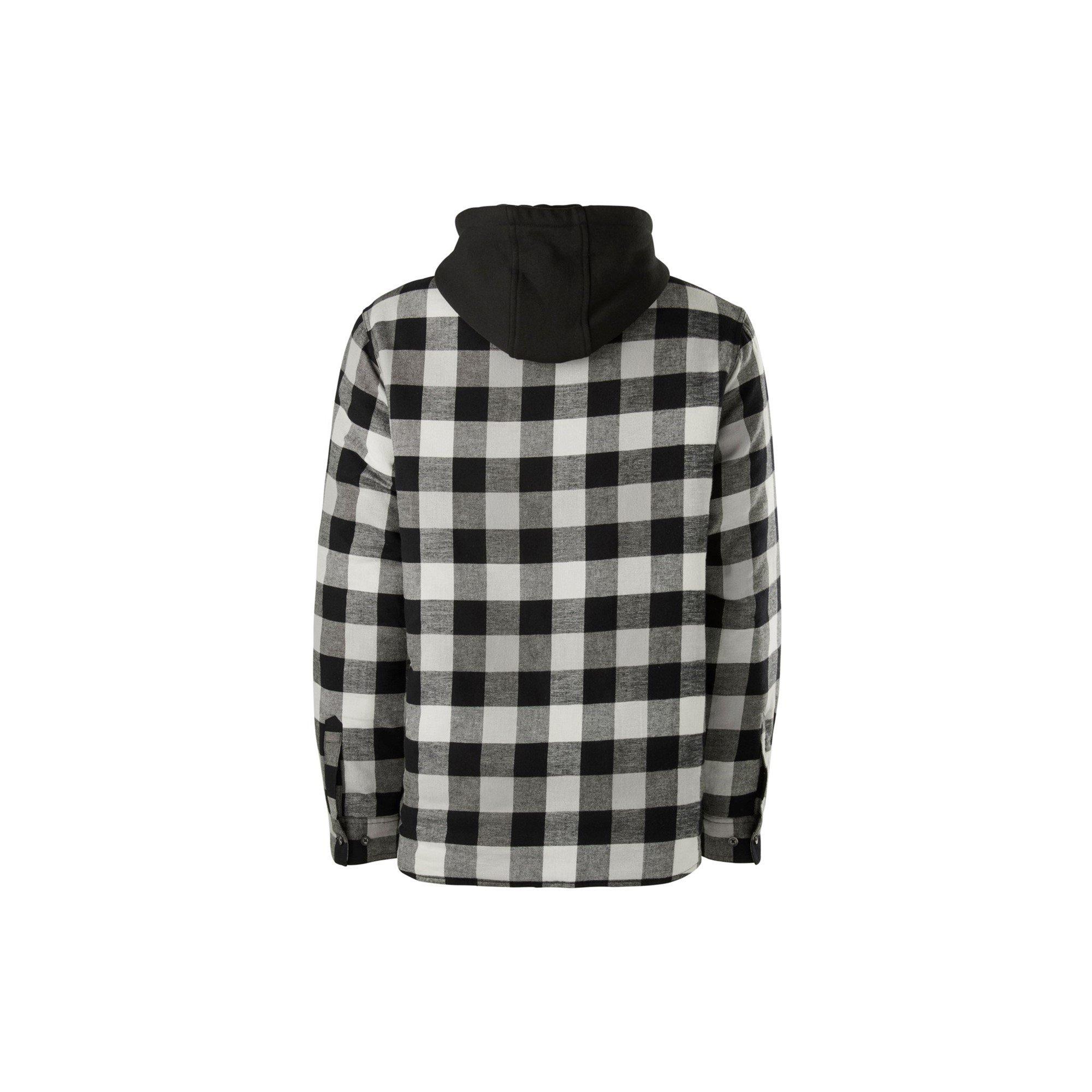 Grey - Hard Yakka - Quilted Flannel Shacket - 6