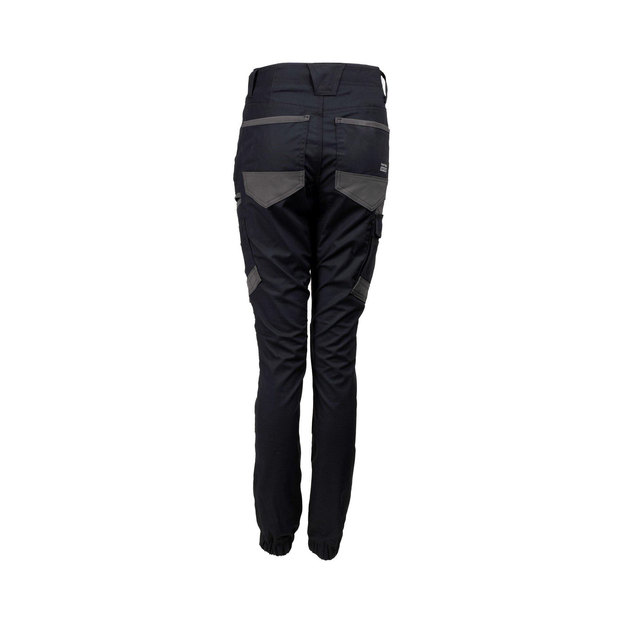 Black - Hard Yakka - Womens Raptor Cuffed Pant - 2