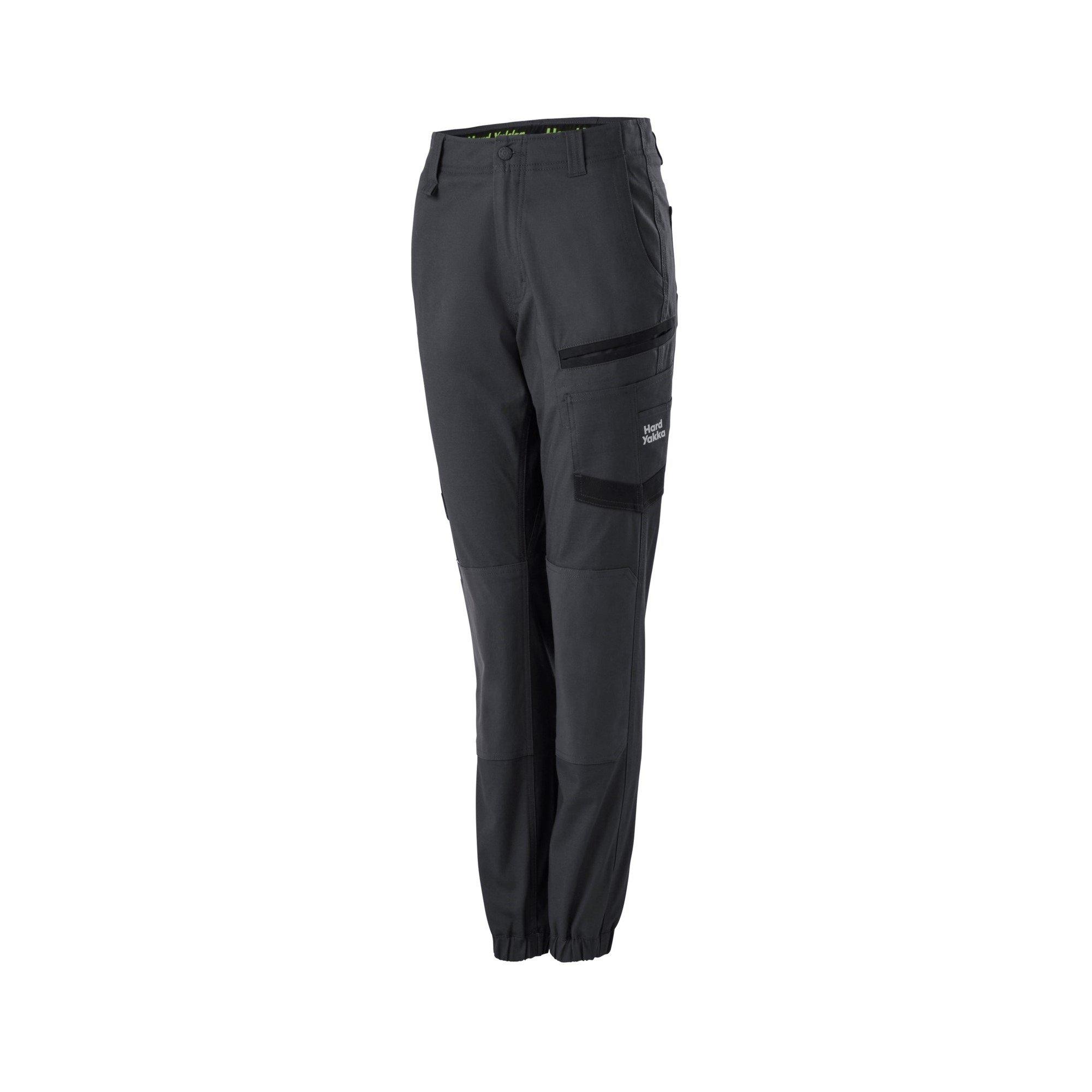 Black - Hard Yakka - Womens Raptor Cuffed Pant - 5