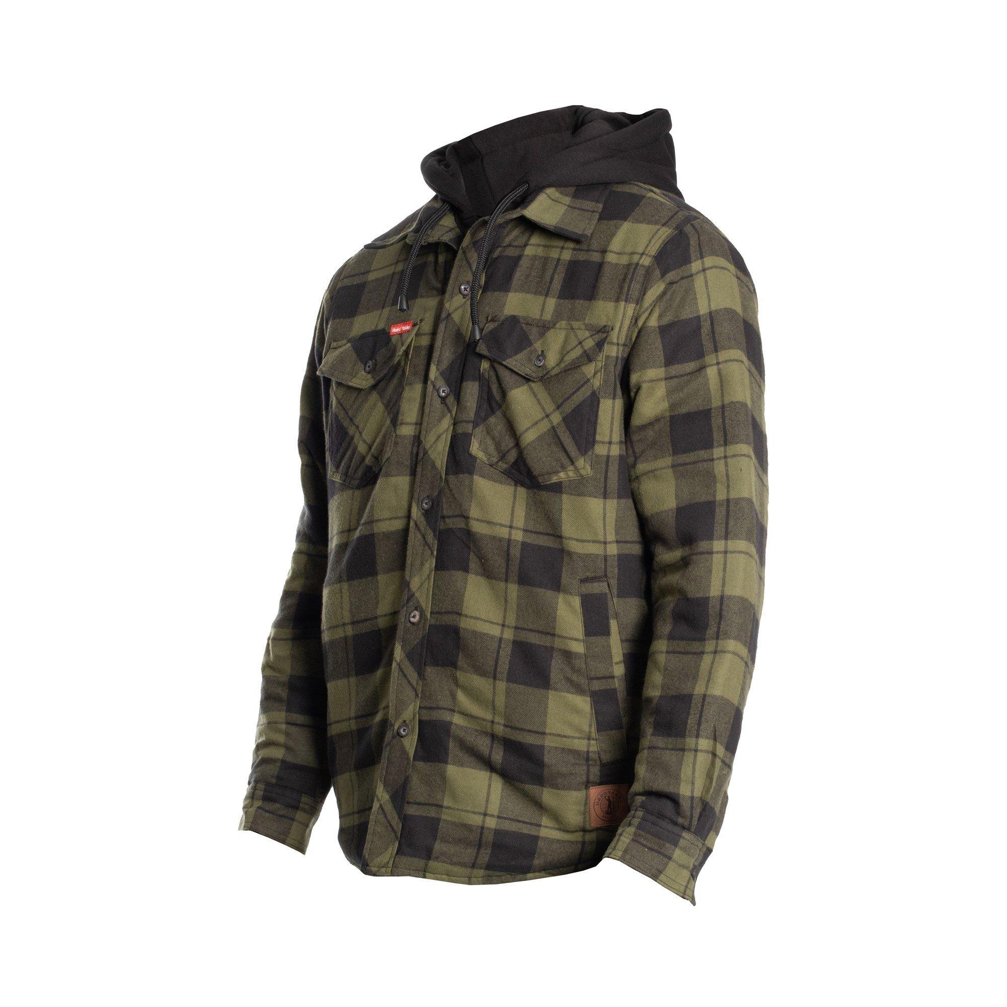 Fern - Hard Yakka - Quilted Flannel Shacket - 3