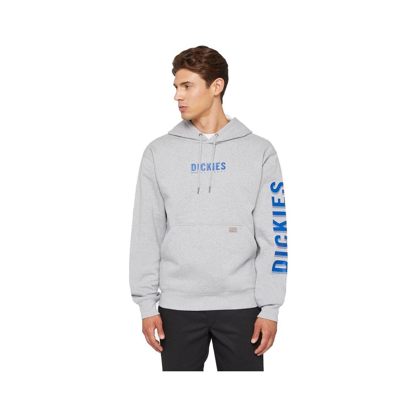 Heather Grey - Dickies - Dickies Graphic Pullover Fleece - 1