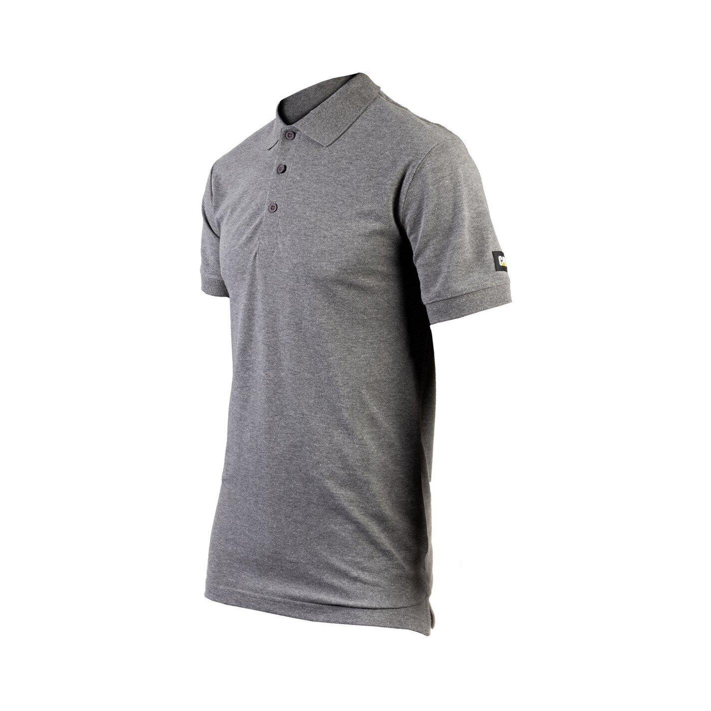 Dark Heather Gr - Caterpillar - Essentials Polo Shirt - 2