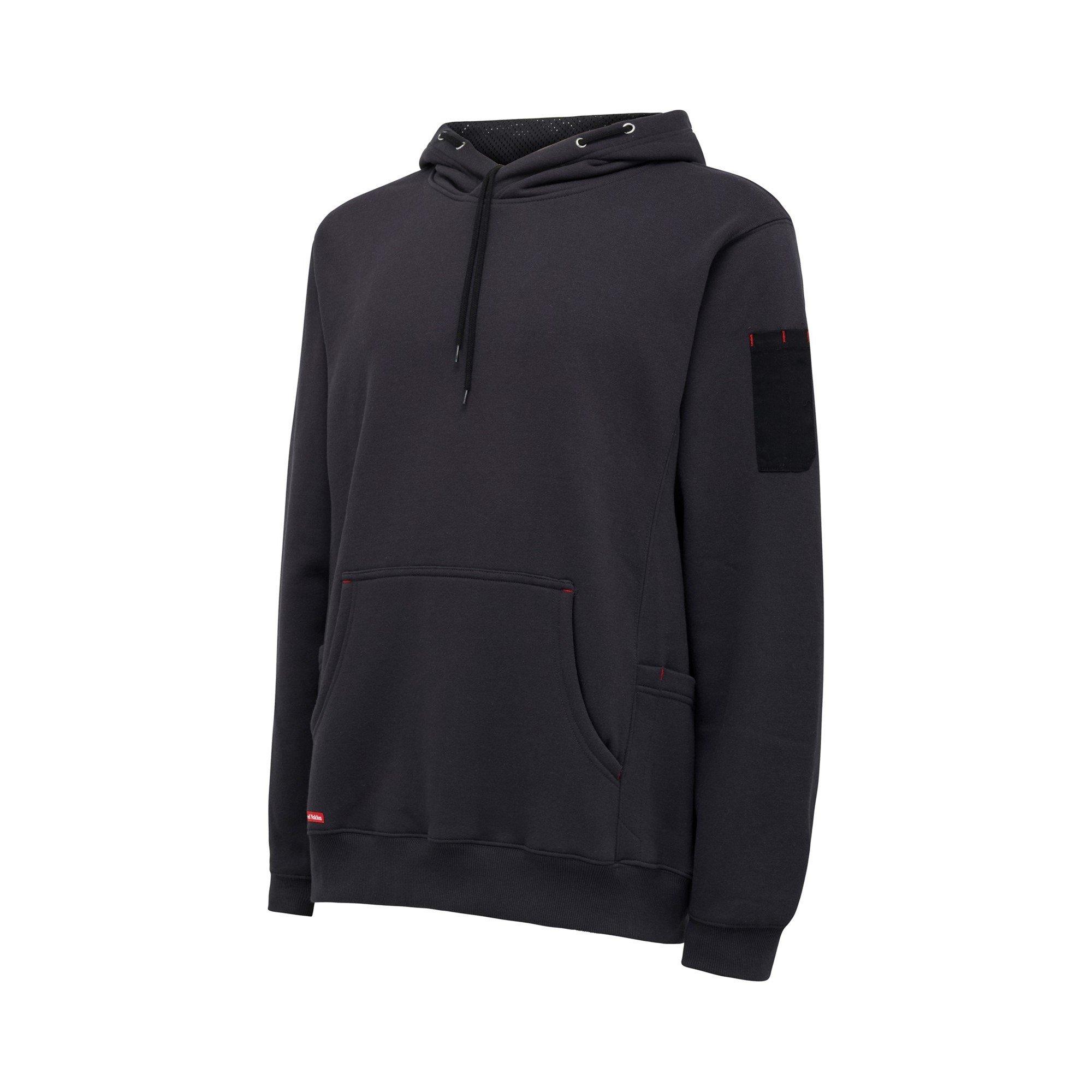Grey Marle - Hard Yakka - Brushed Fleece Hoodie - 3