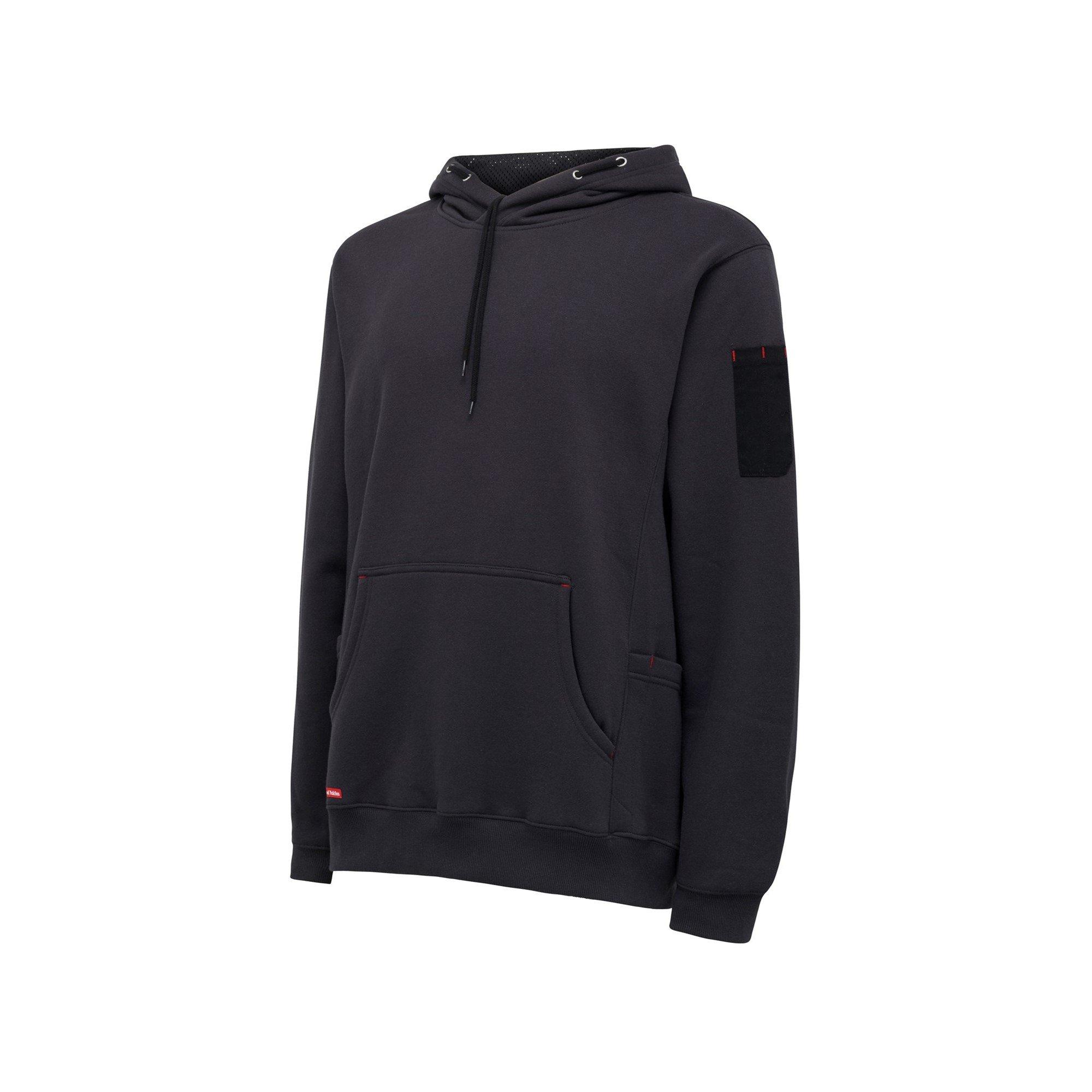 Grey Marle - Hard Yakka - Brushed Fleece Hoodie - 5