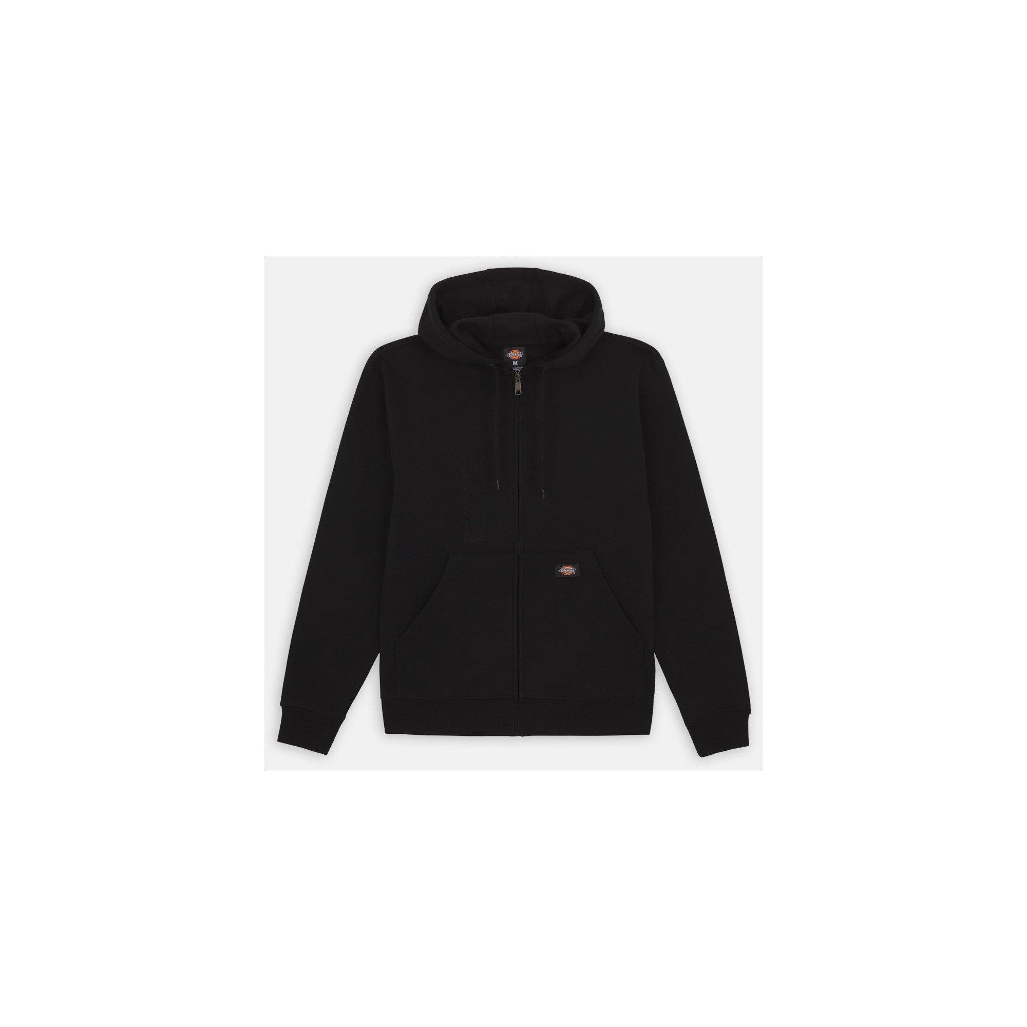 Black - Dickies - Everyday Fleece Zip Hoodie - 3