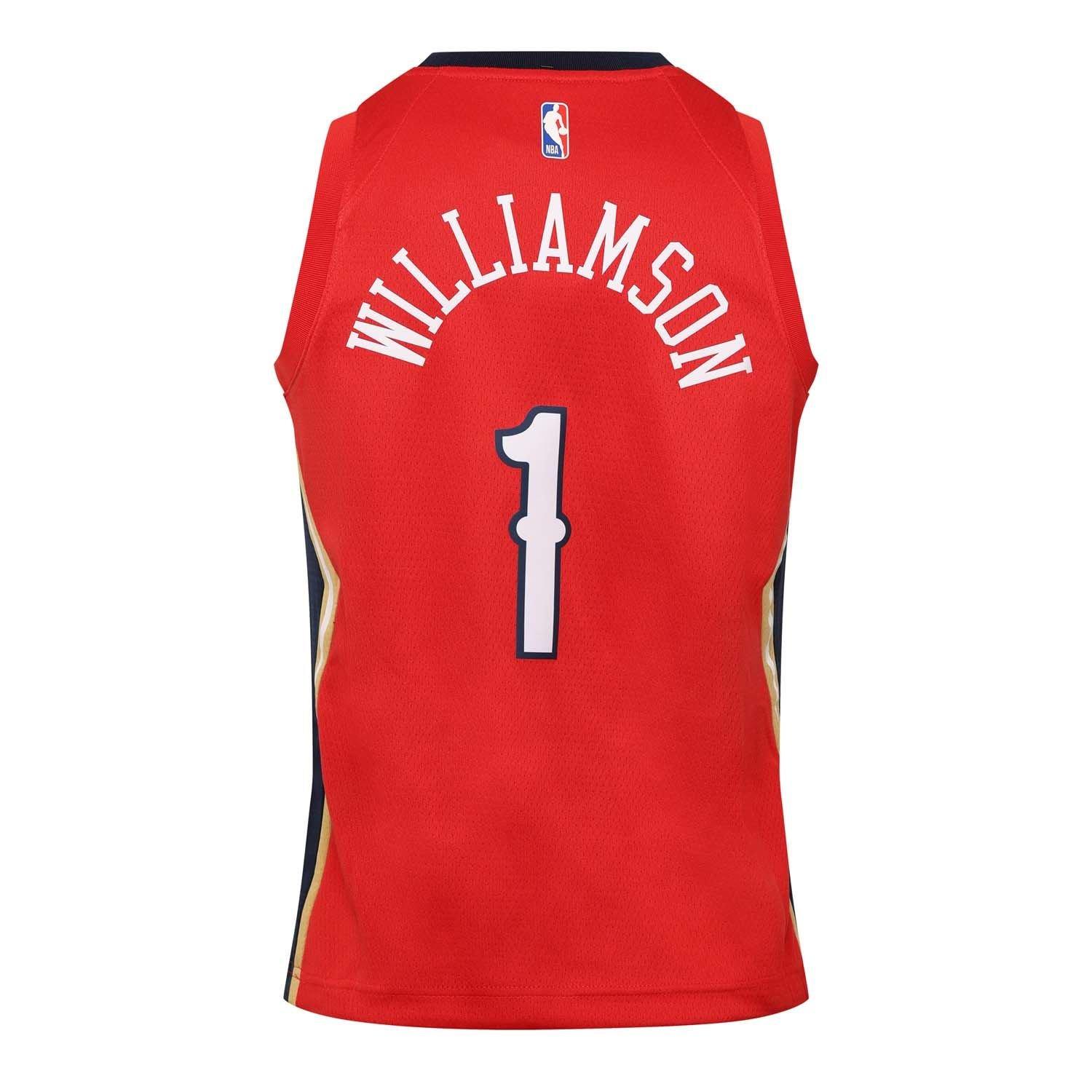 Red - Nike - New Orleans Pelicans Williamson #1 Jersey - 2