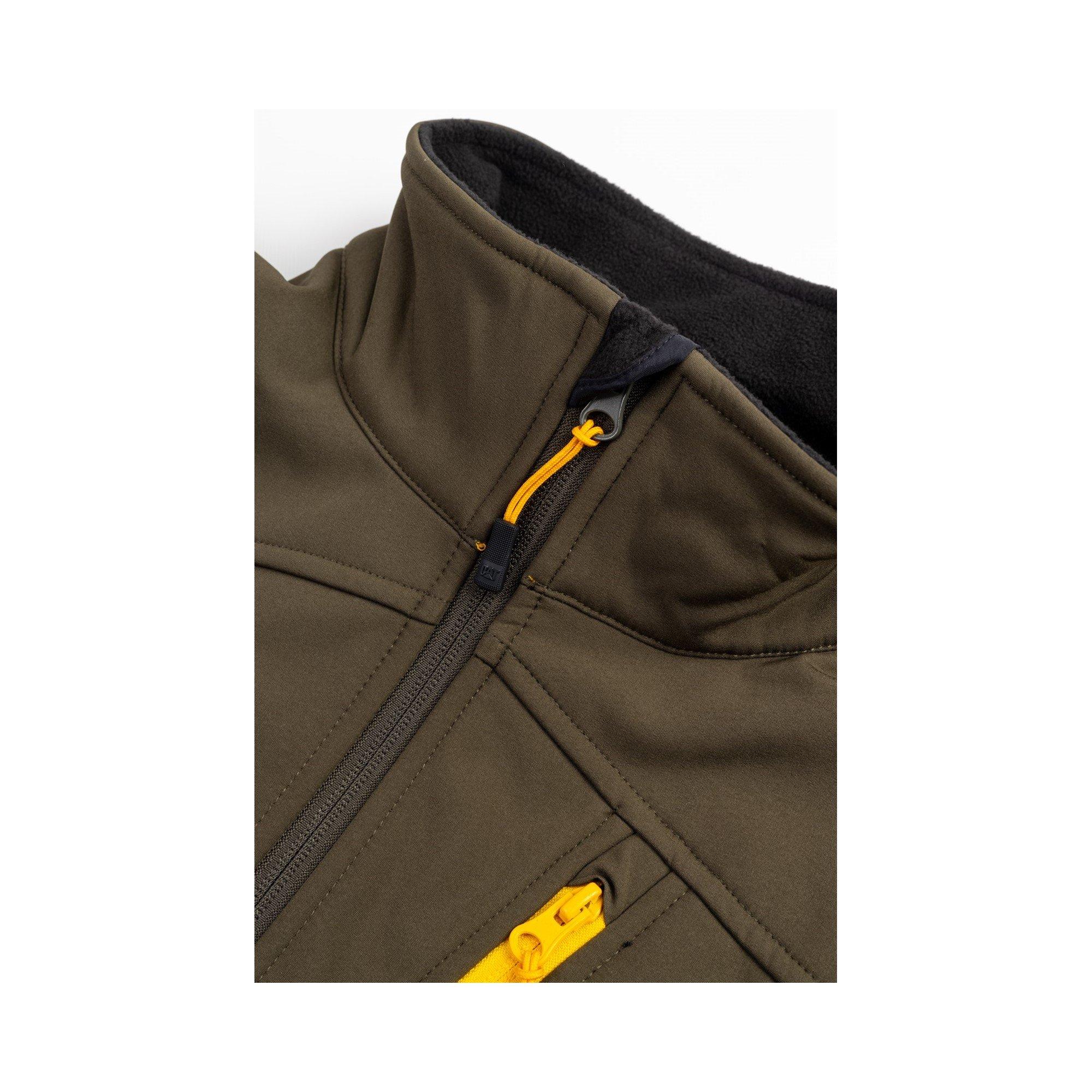 Army Moss - Caterpillar - Essentials Shell Jacket - 4