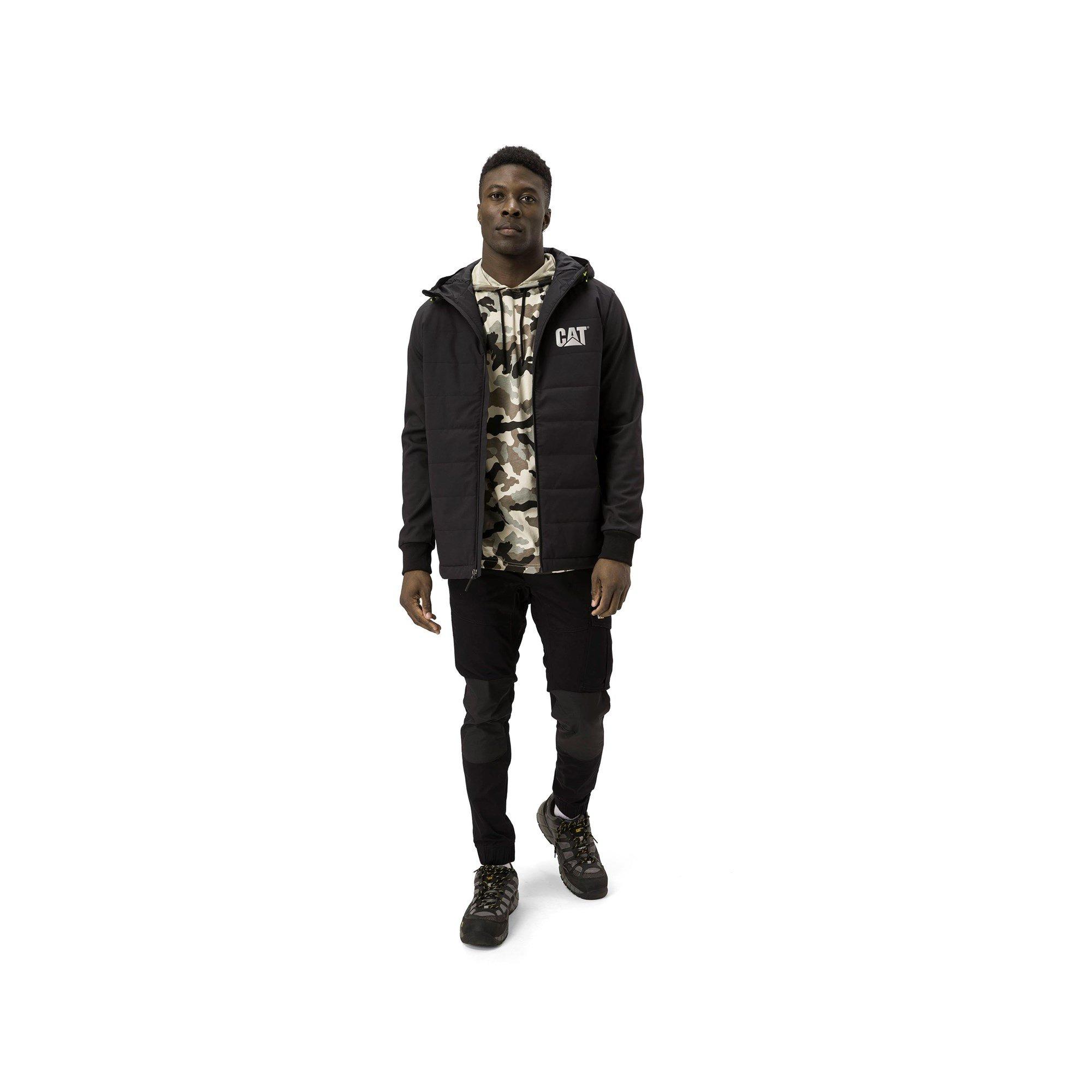 Black - Caterpillar - Tech Hybrid Jacket - 2