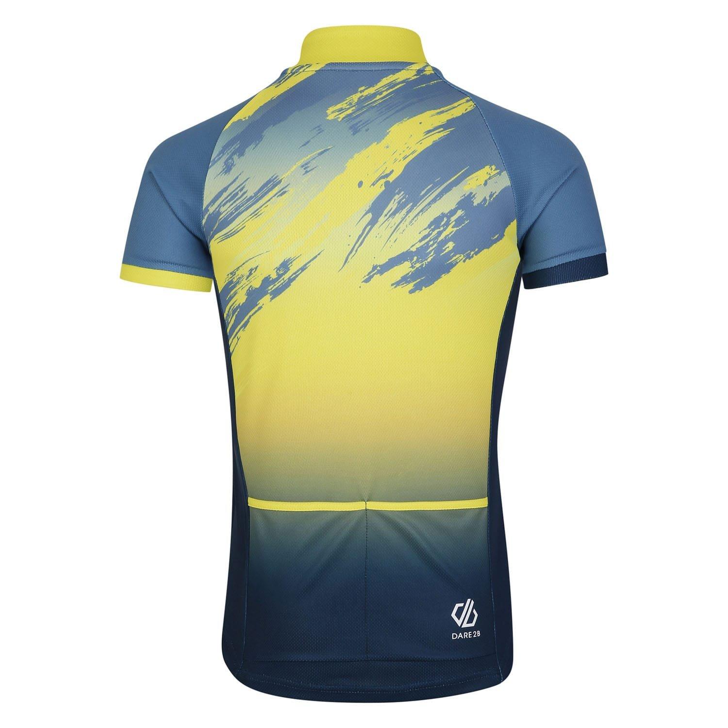 Blue Yellow - Dare 2b - Speed Up II Cycling Jersey - 3