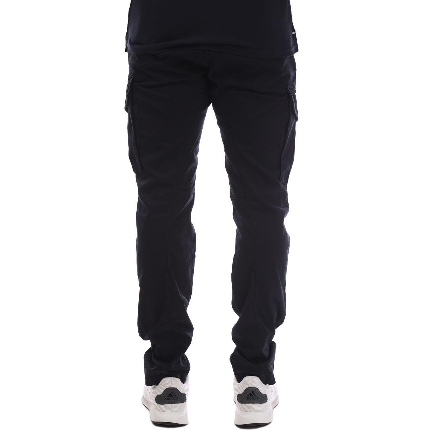 Navy - CP Company - Stretch Sateen Lens Cargo Pants - 3