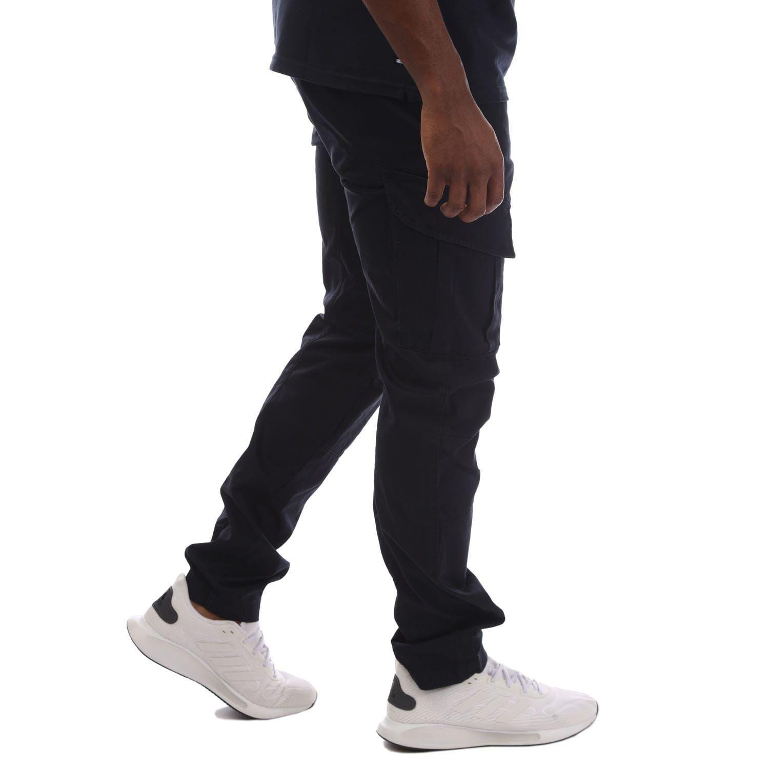 Navy - CP Company - Stretch Sateen Lens Cargo Pants - 4