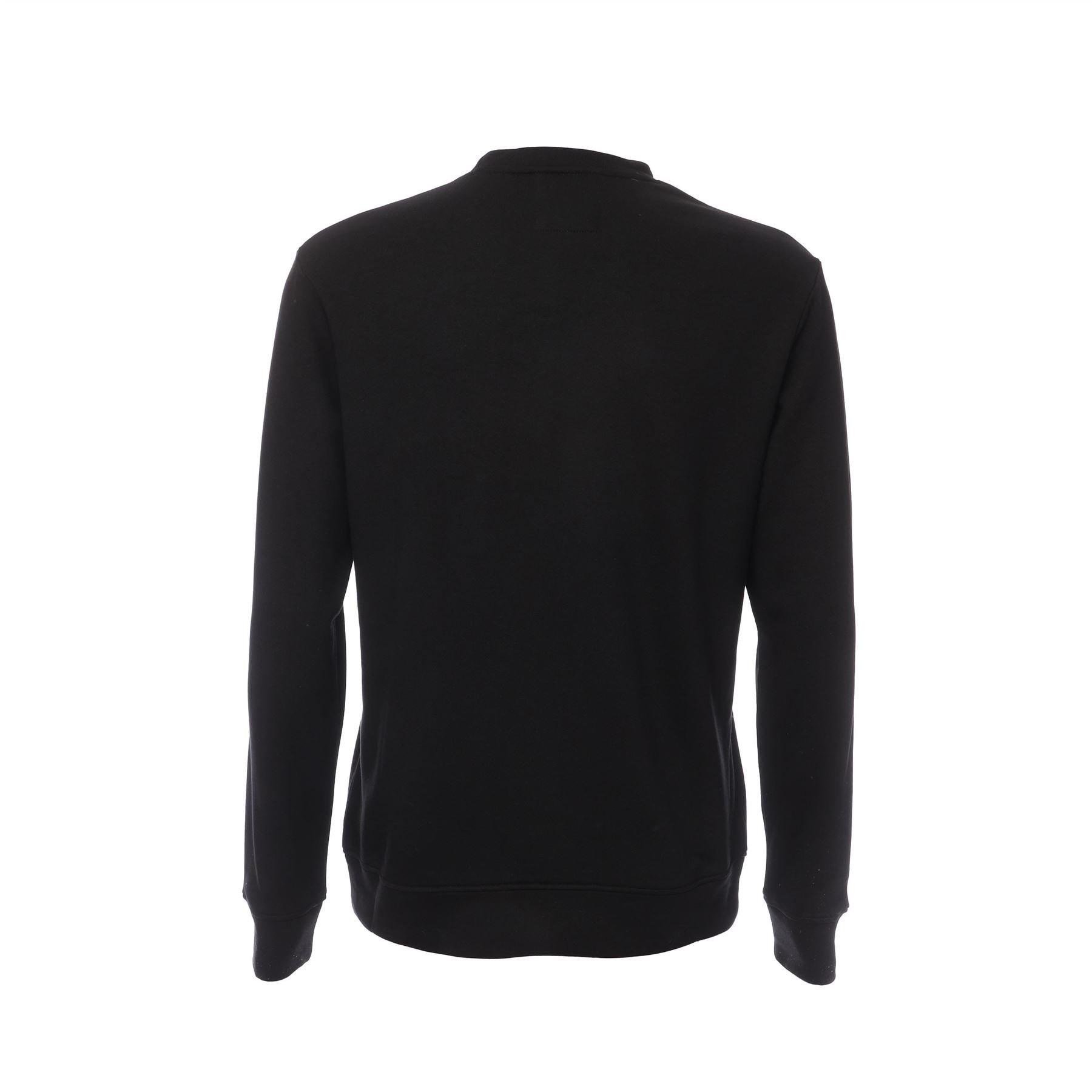 Black - Emporio Armani - Logo Print Crewneck Sweatshirt - 2