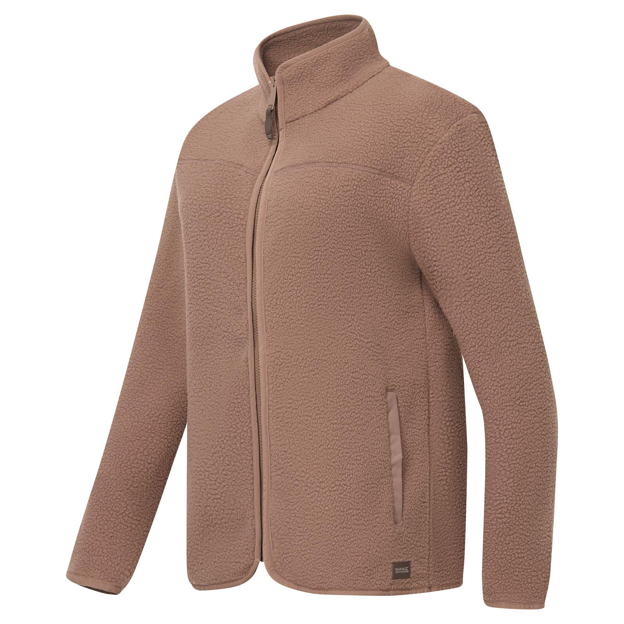 Mocha - Regatta - Womens Frankie Borg Full Zip Fleece - 7