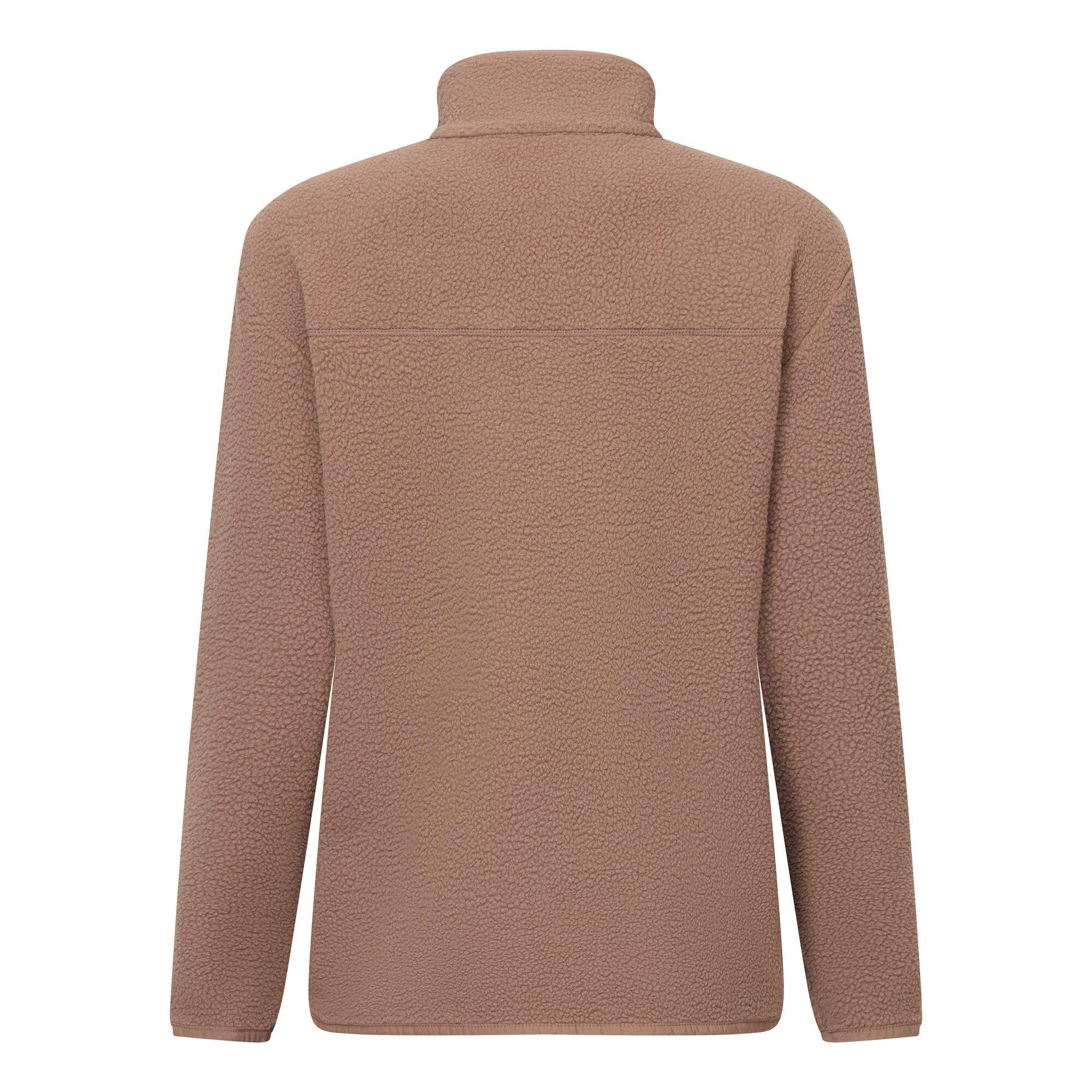 Mocha - Regatta - Womens Frankie Borg Full Zip Fleece - 8