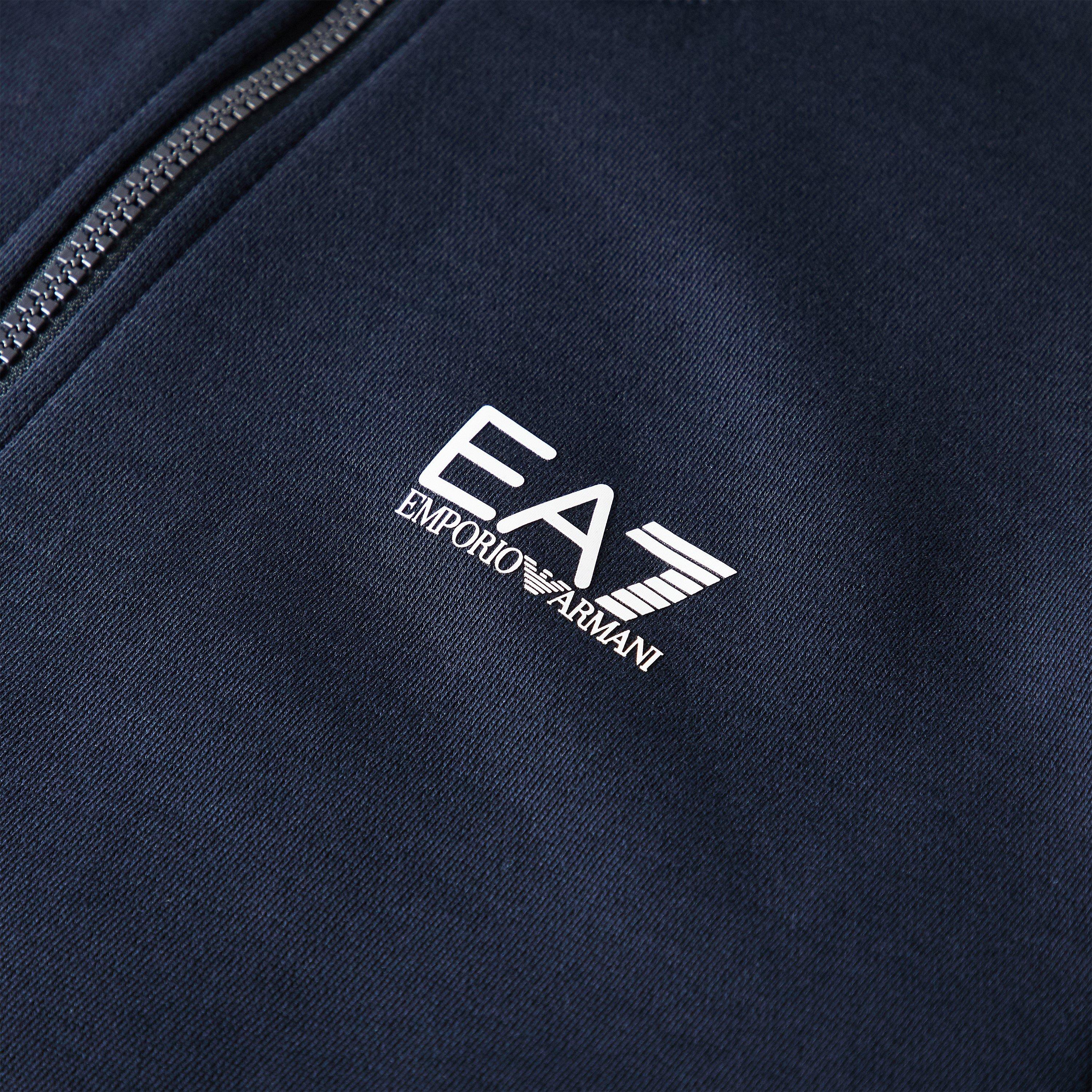 Navy - EA7 - Full-Zip Tracksuit - 5