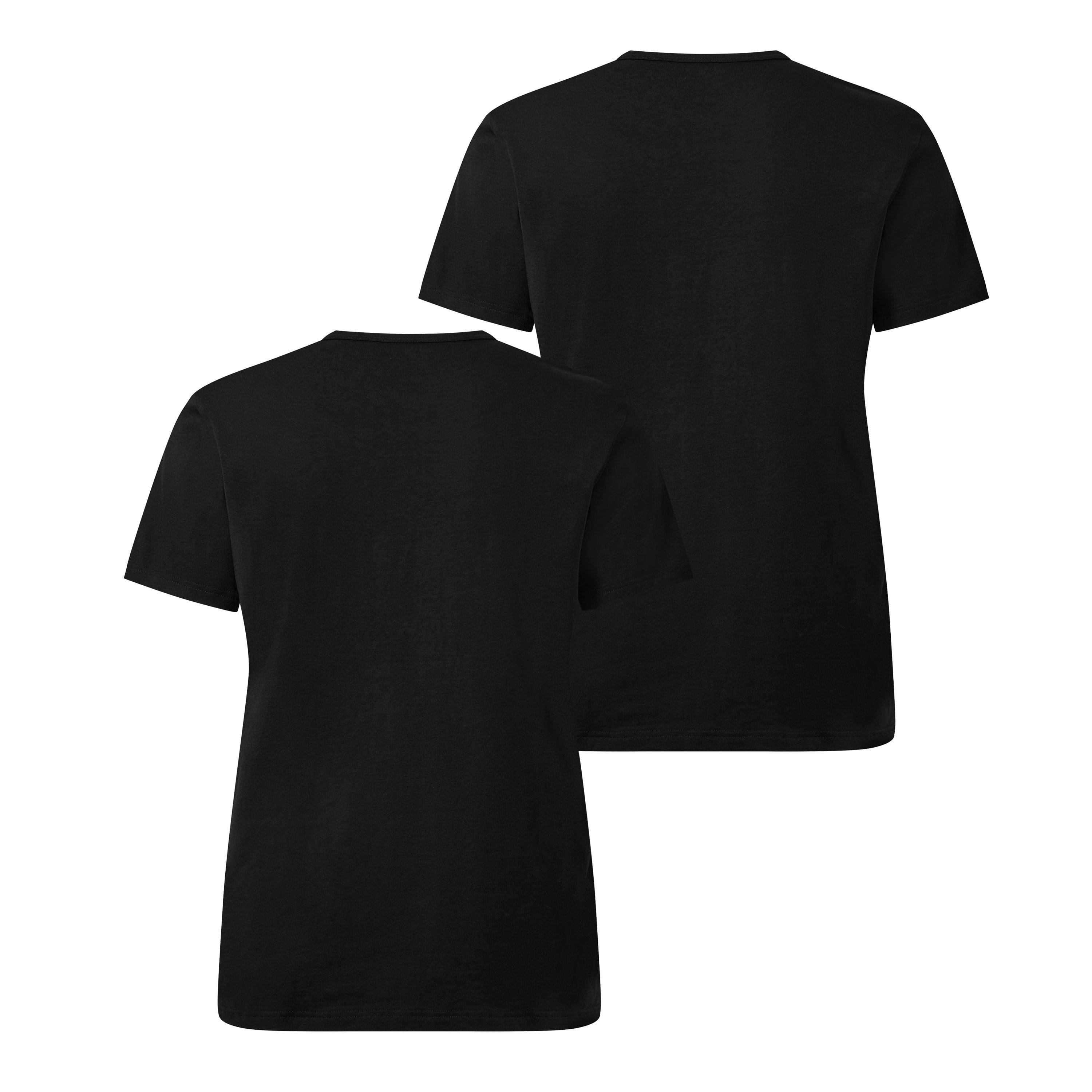 Black - Emporio Armani - 2 Pack Crew Neck T-Shirts - 2