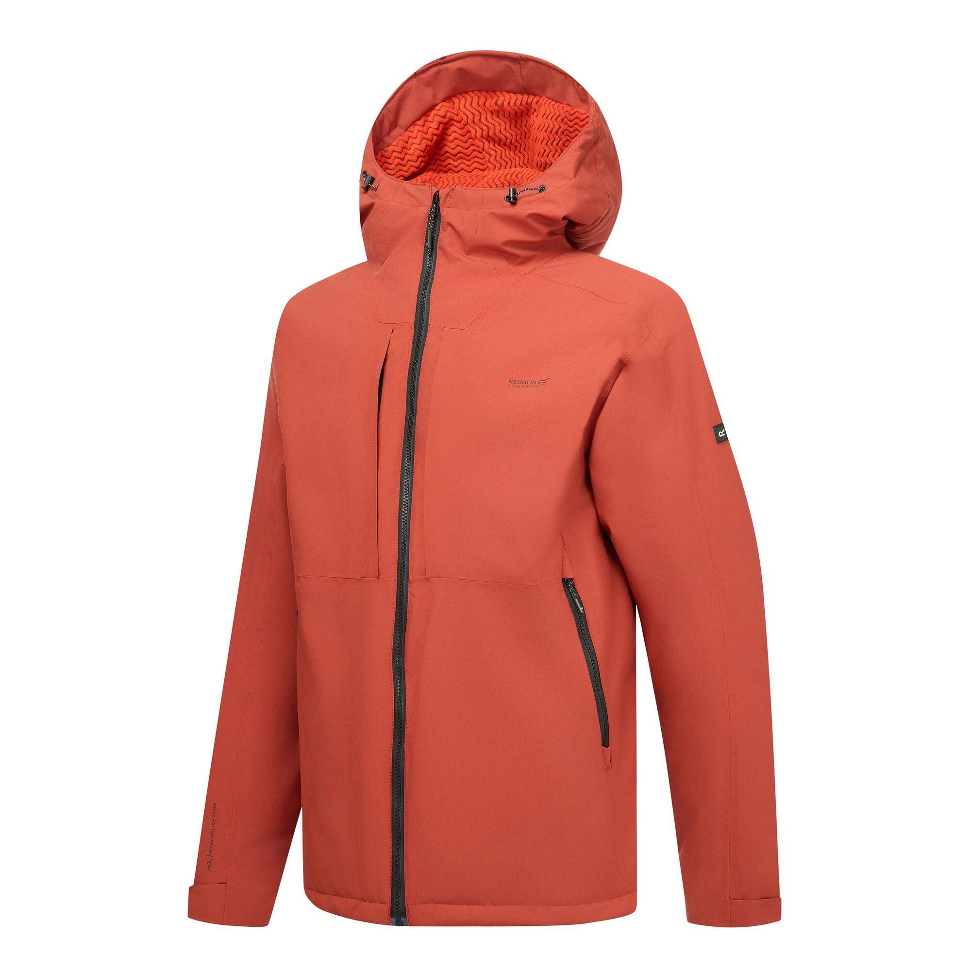 Burnt Henna - Regatta - Mens Maltrek Waterproof Jacket - 11