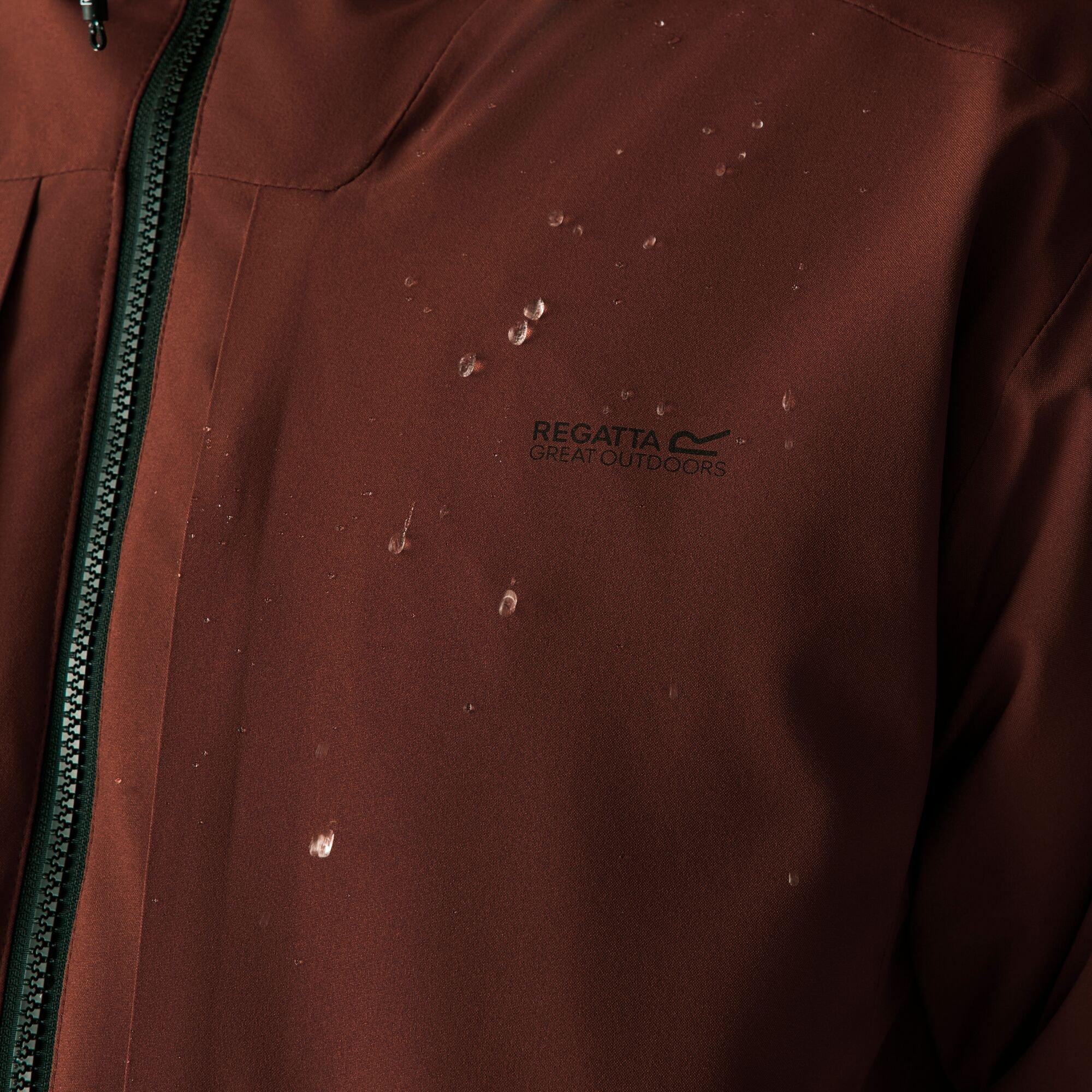 Burnt Henna - Regatta - Mens Maltrek Waterproof Jacket - 9