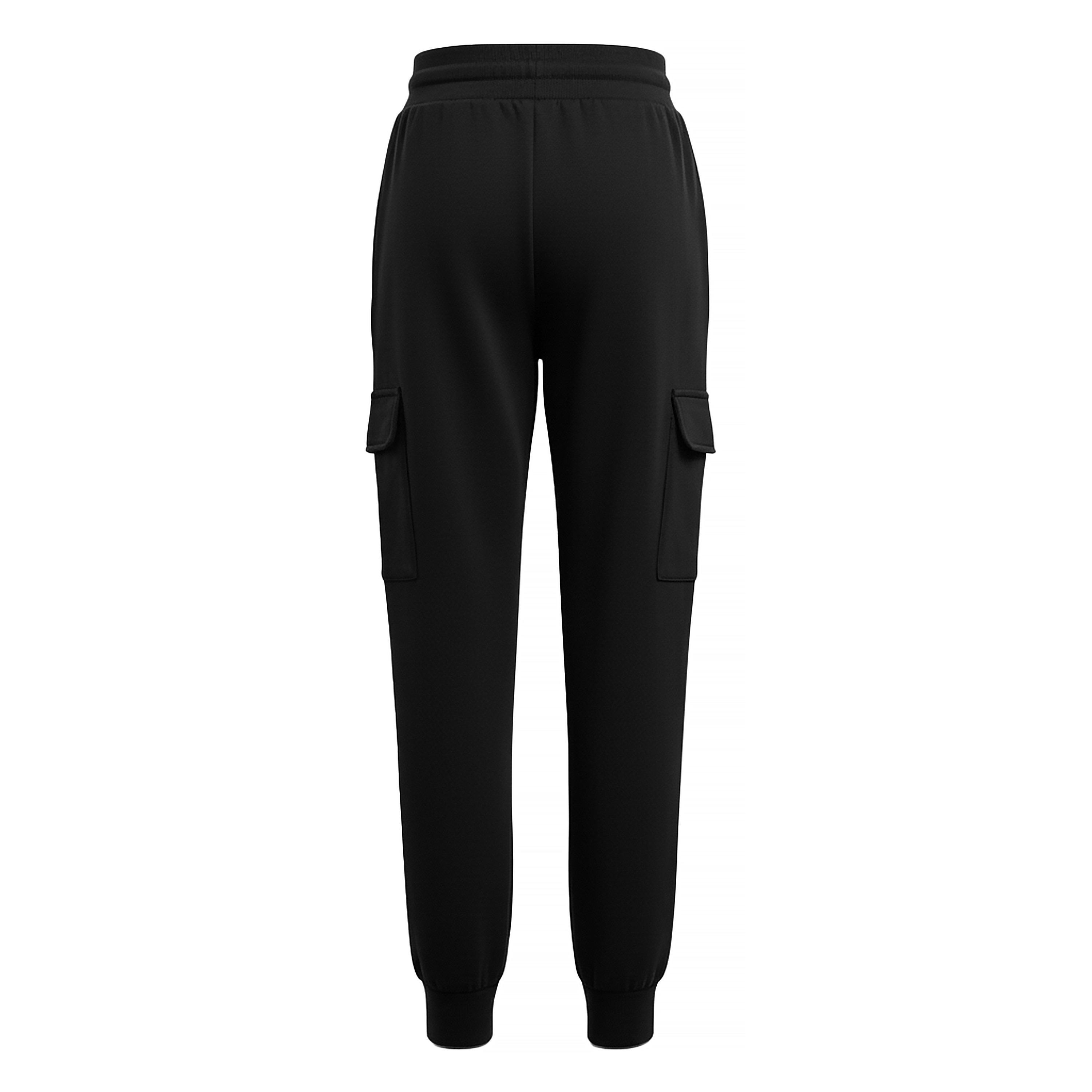 Black - adidas Originals - Fleece Cargo Pants - 2