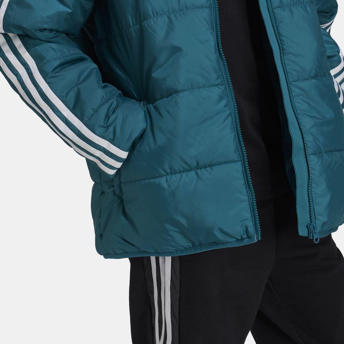 Teal - adidas Originals - Adicolor Padded Jacket - 3