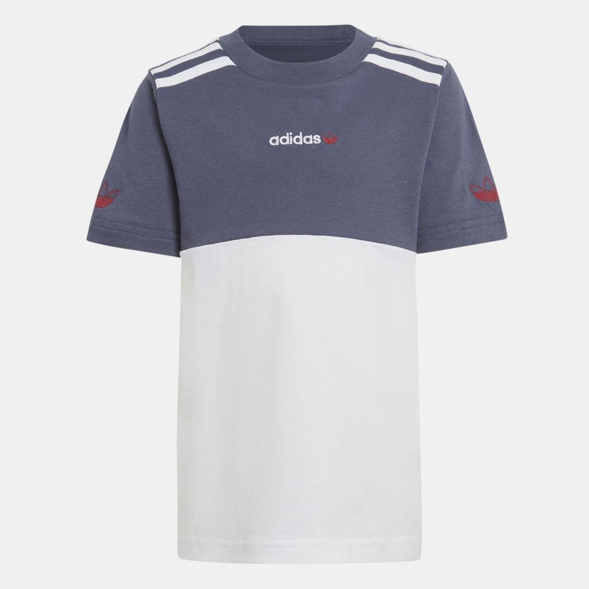 Navy - adidas Originals - Shorts & T-Shirt Set - 2