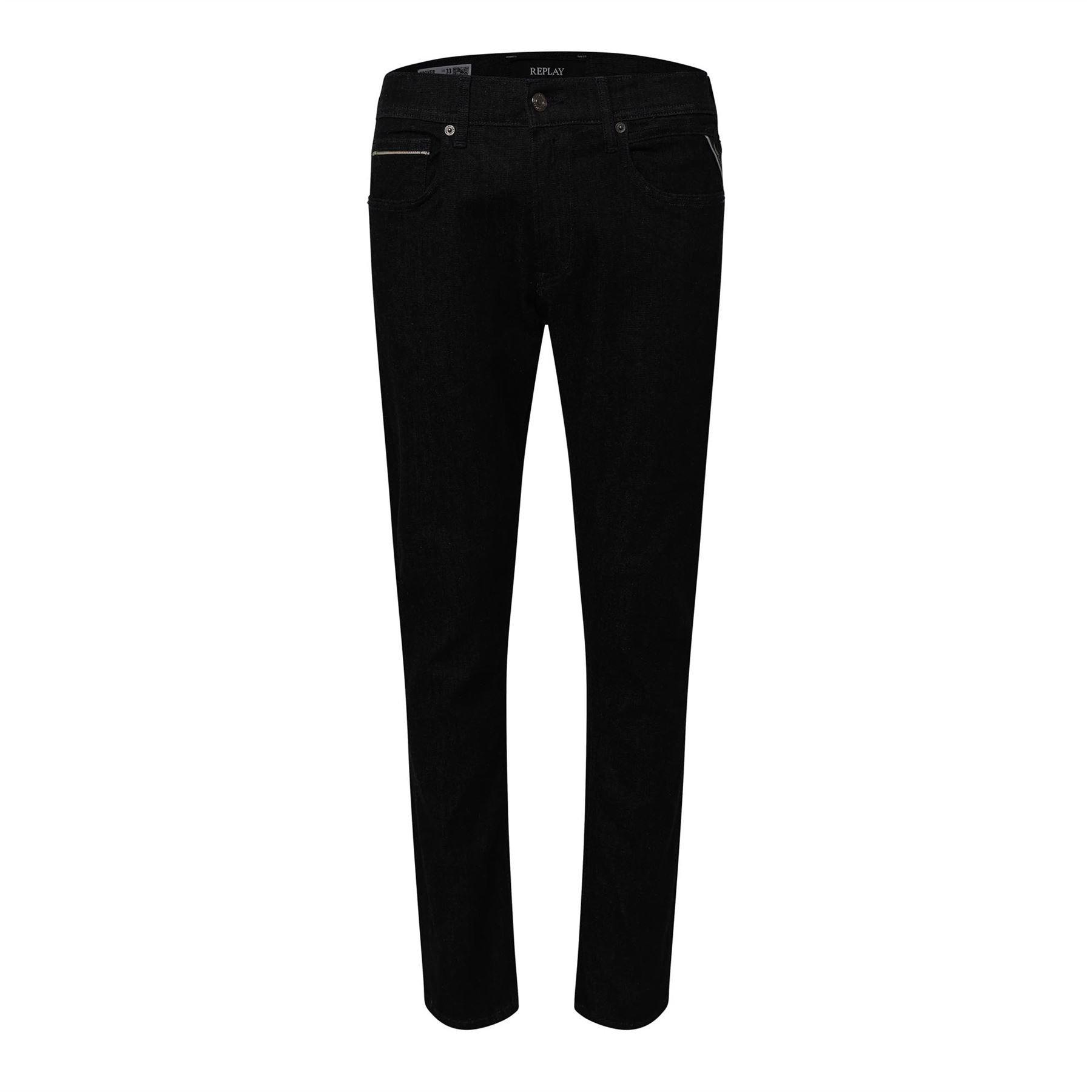 Replay Grover Straight-Fit Jeans - Blue - Size 28S