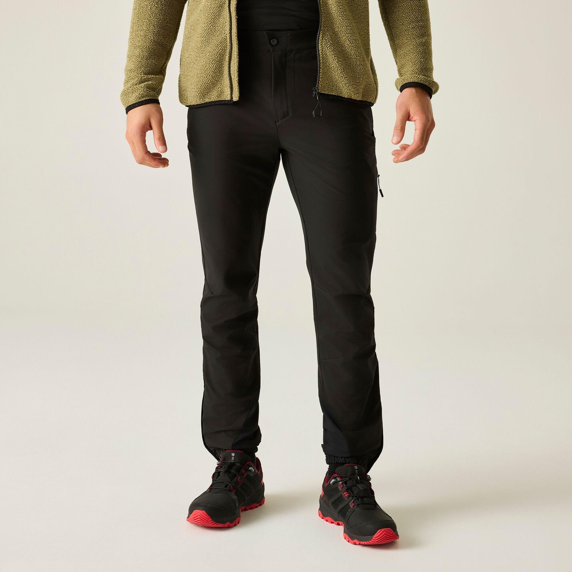 Black - Dare 2b - Mens Peak Water-Repellent Trousers - 1