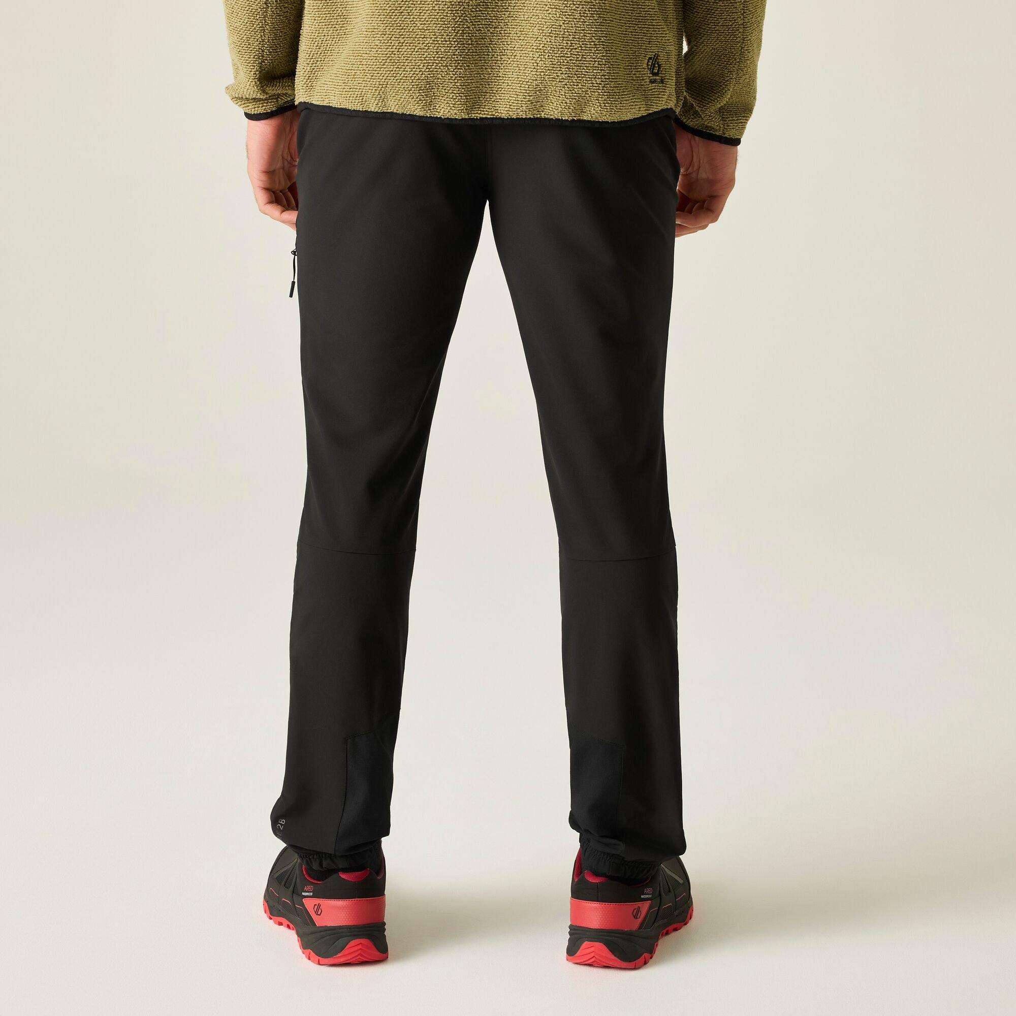 Black - Dare 2b - Mens Peak Water-Repellent Trousers - 2
